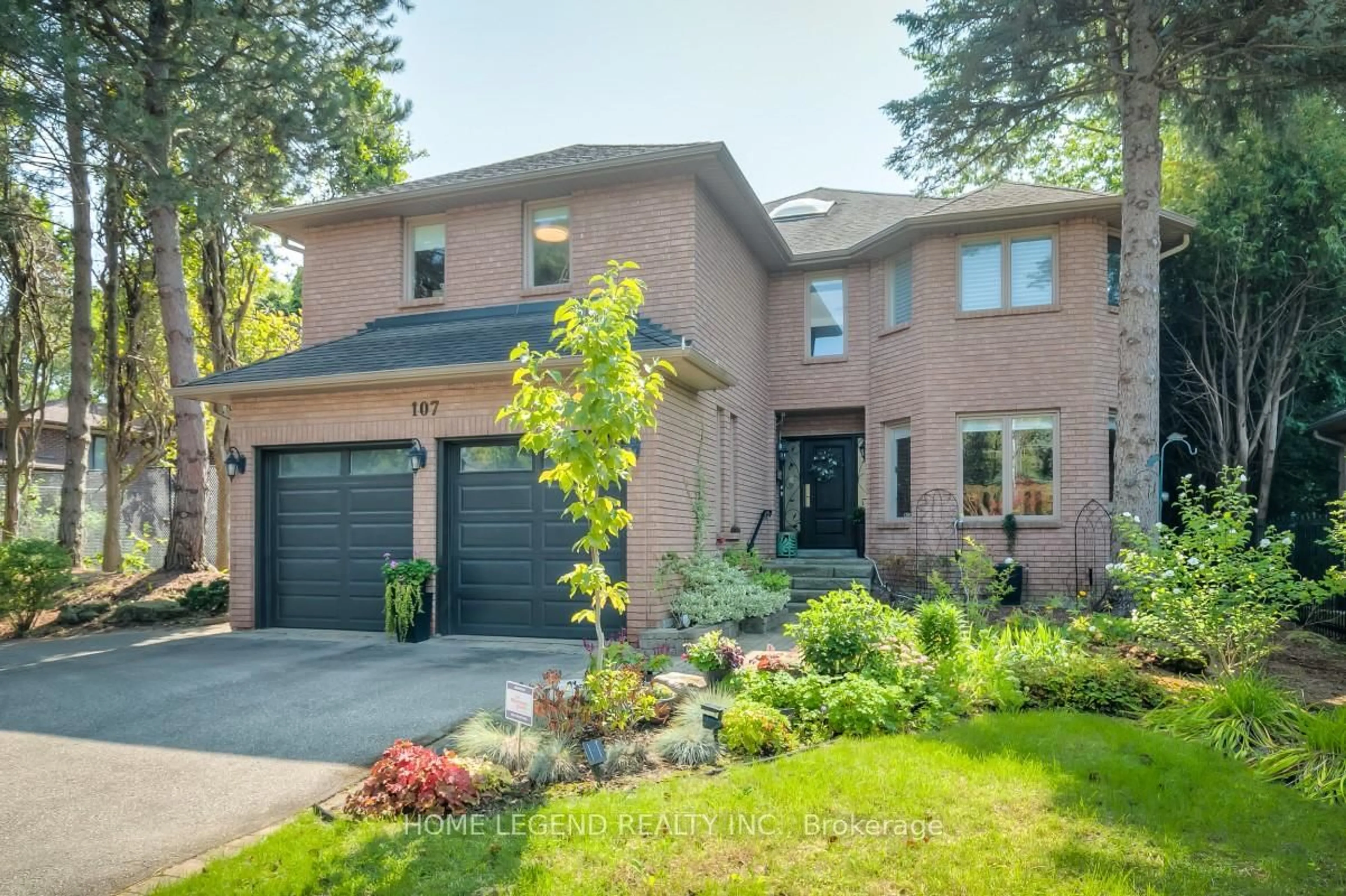 Home with brick exterior material, street for 107 Arnold Ave, Vaughan Ontario L4J 1B6