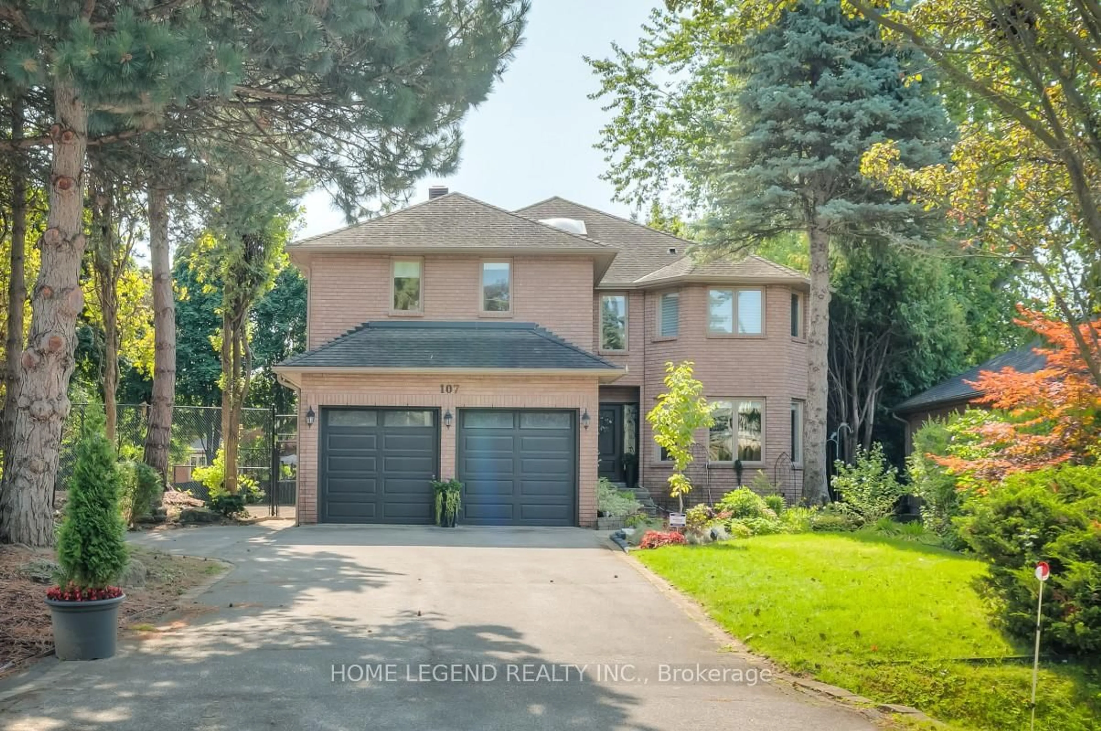 Home with brick exterior material, street for 107 Arnold Ave, Vaughan Ontario L4J 1B6