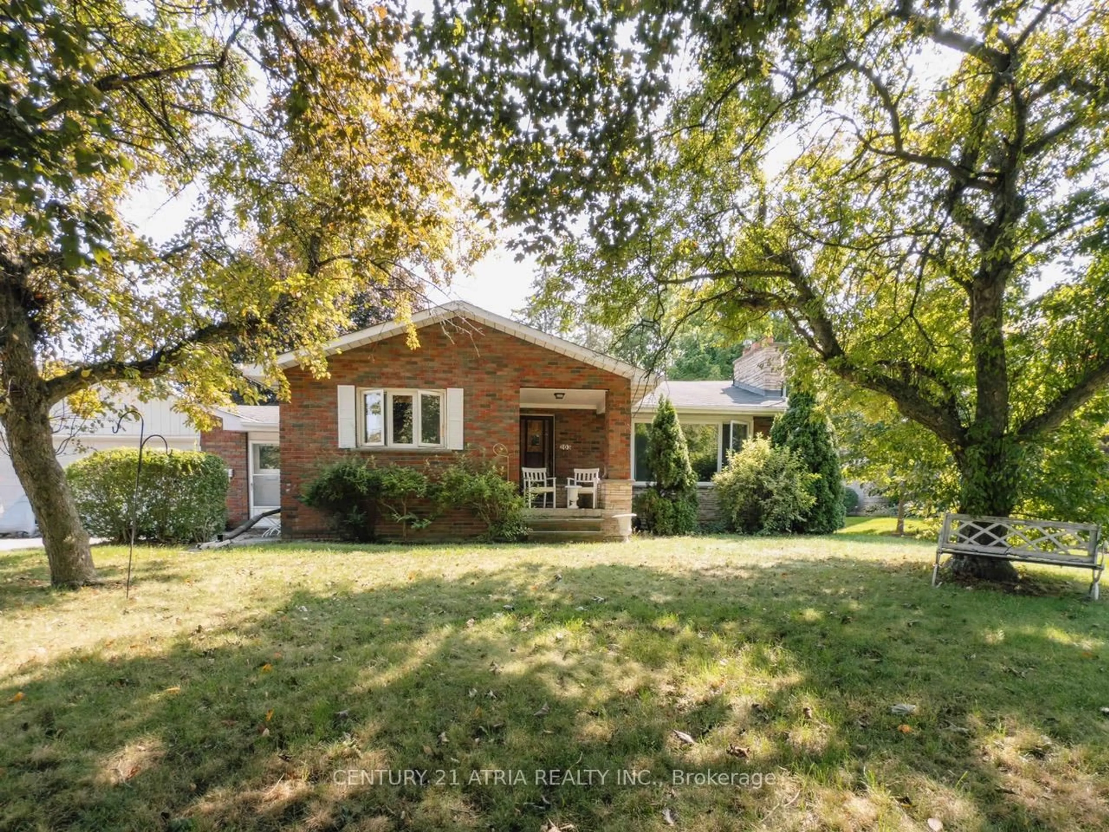 Home with brick exterior material, street for 203 Church St, Markham Ontario L3P 2M6