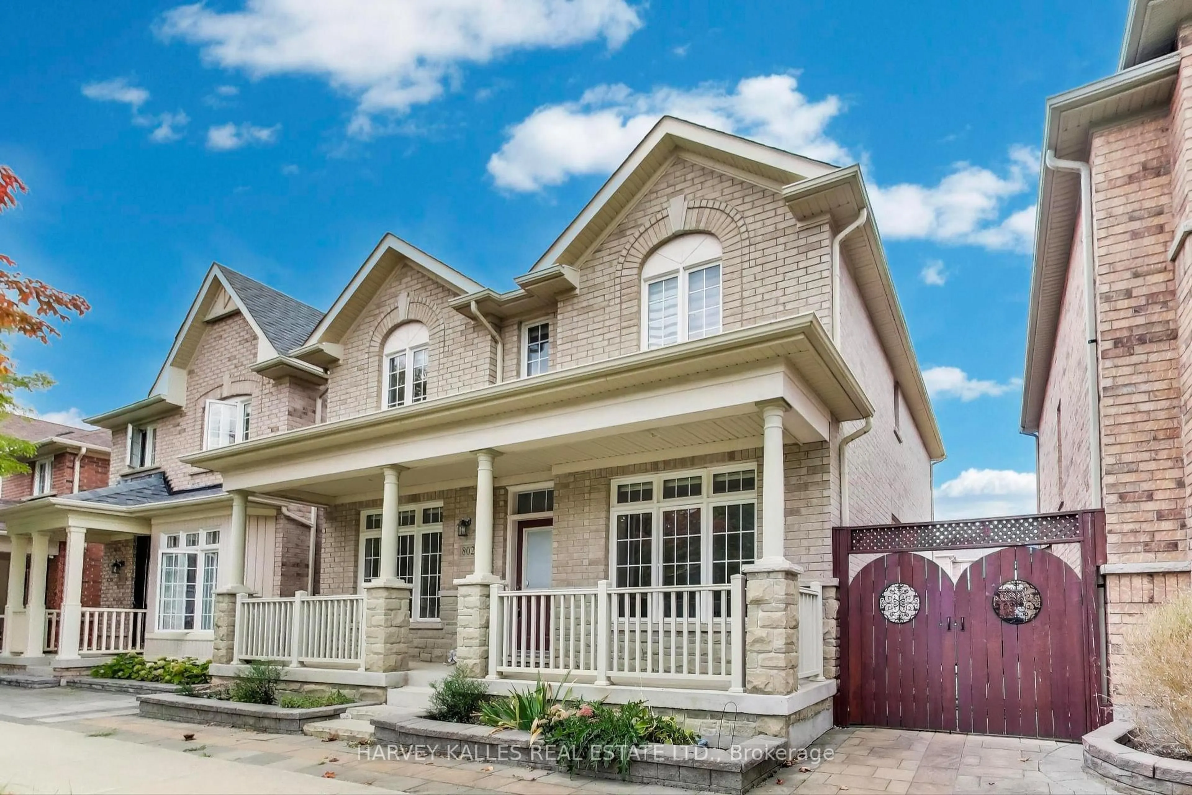 Home with brick exterior material, street for 802 Cornell Rouge Blvd, Markham Ontario L6B 0K6