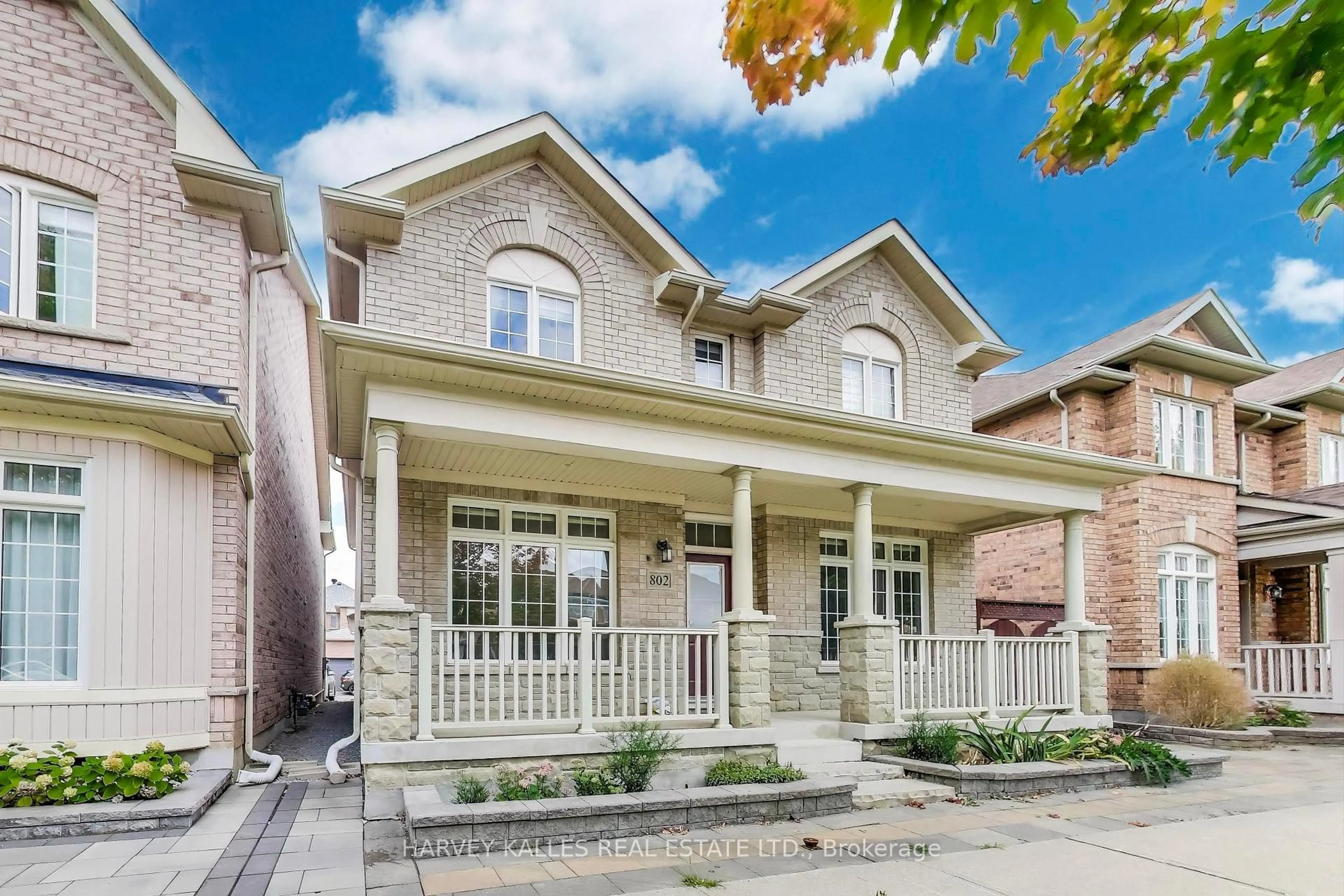Home with brick exterior material, street for 802 Cornell Rouge Blvd, Markham Ontario L6B 0K6