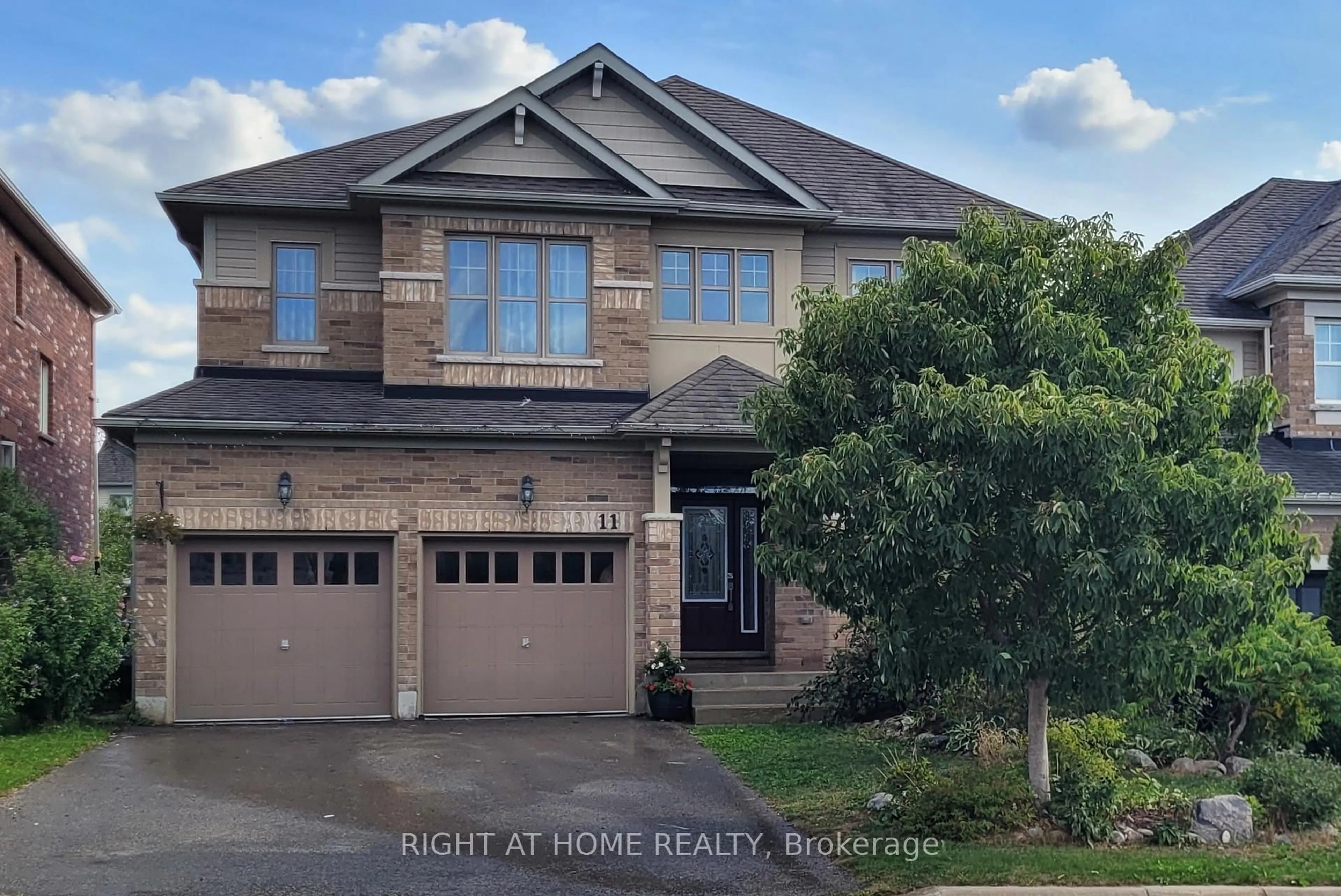 Home with brick exterior material, street for 11 Mason Dr, New Tecumseth Ontario L9R 0M1