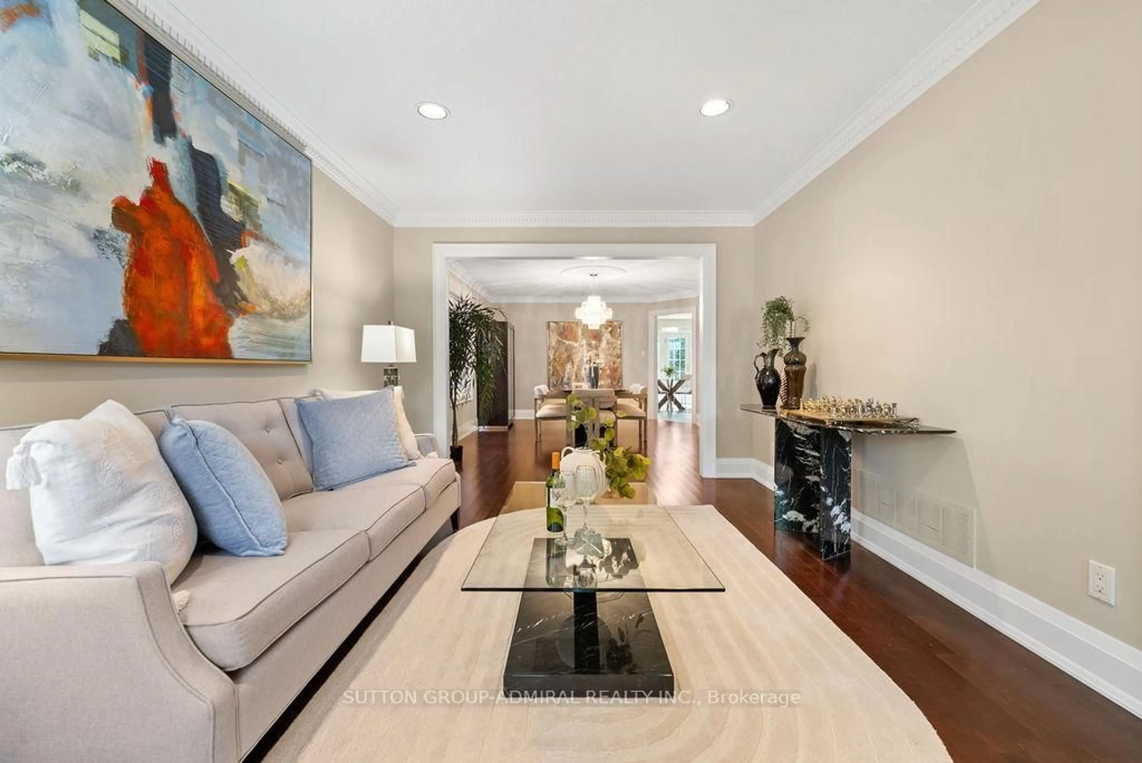 Living room with furniture, unknown for 40 Joshua Crt, Vaughan Ontario L4J 8B6