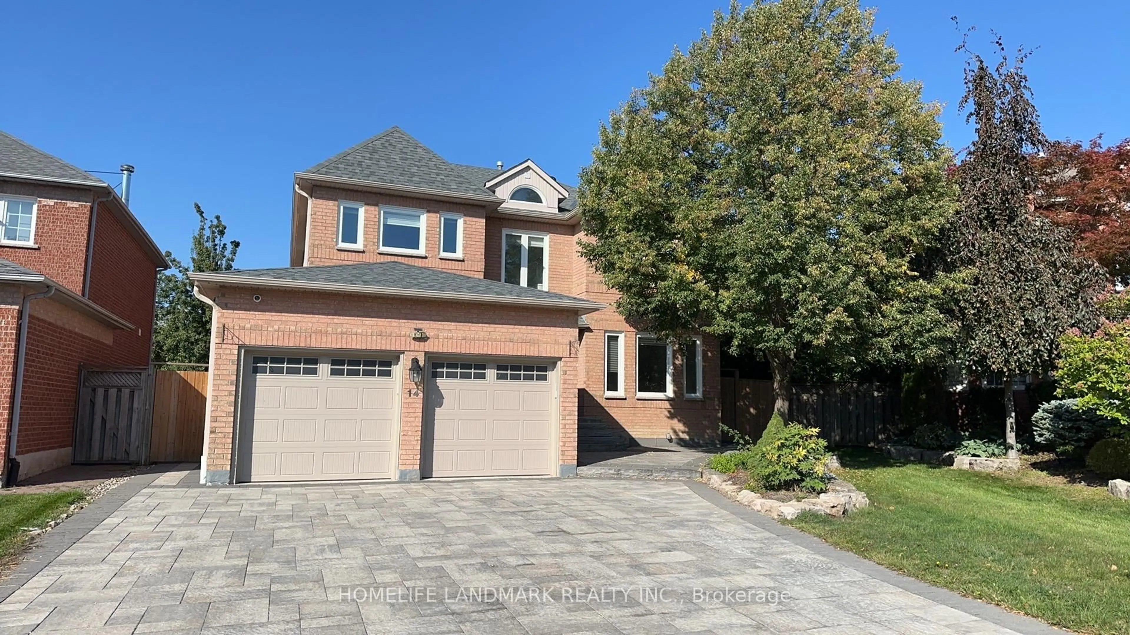 Home with brick exterior material, street for 14 Casson Pl, Markham Ontario L3R 0G2