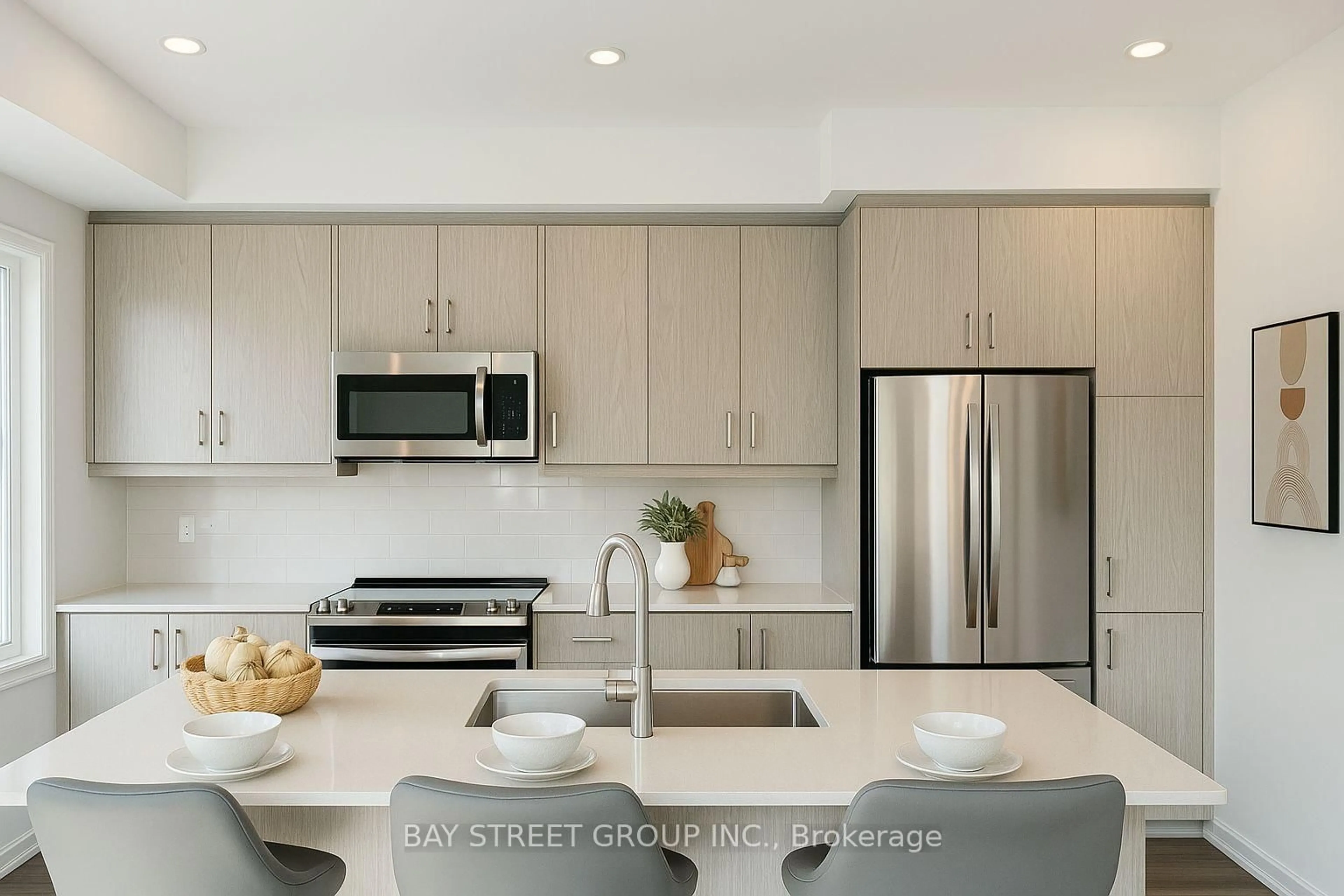 Open concept kitchen, unknown for 150 Honeycrisp Cres #268, Vaughan Ontario L4K 0N1