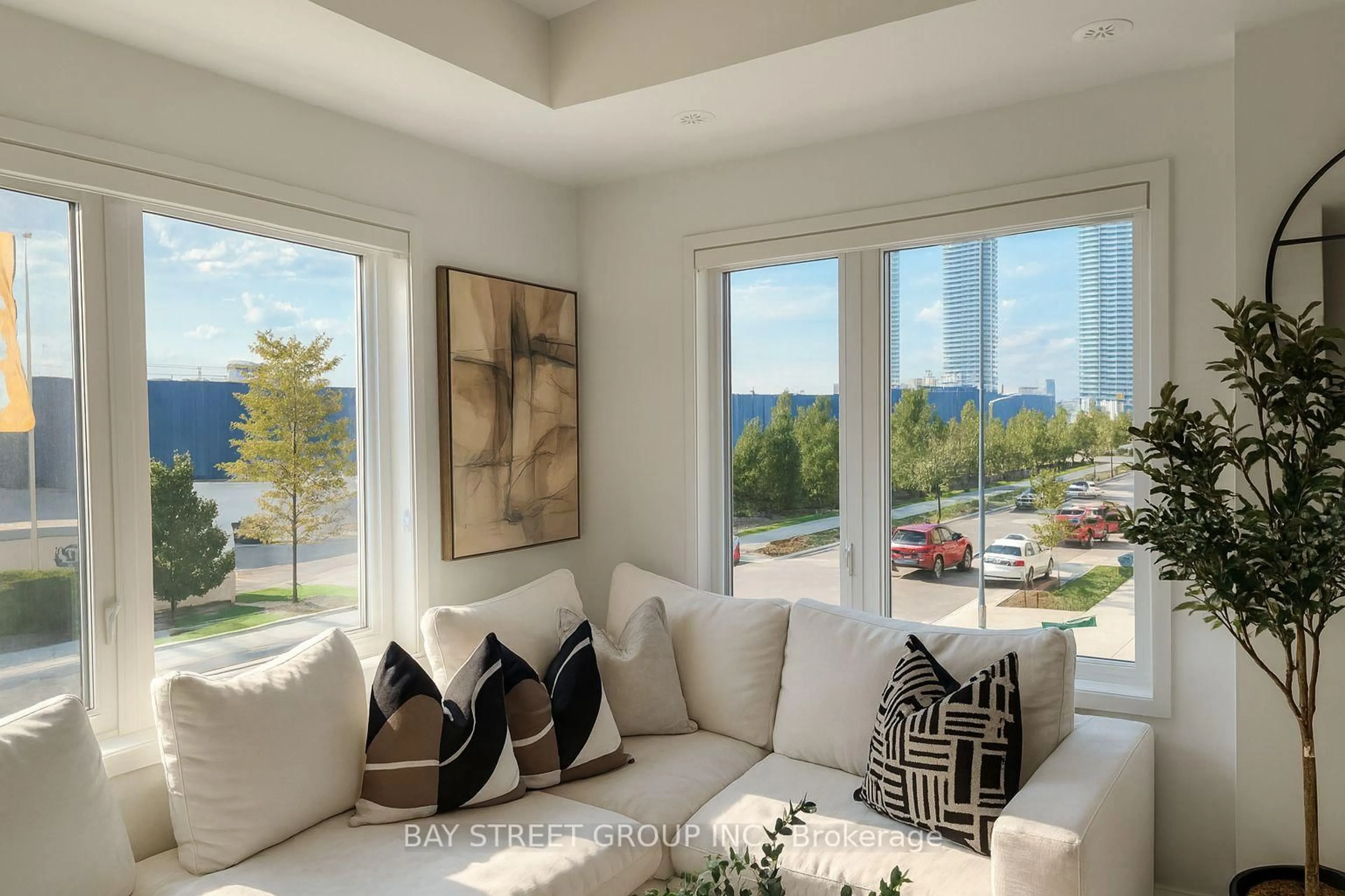 Living room with furniture, unknown for 150 Honeycrisp Cres #268, Vaughan Ontario L4K 0N1