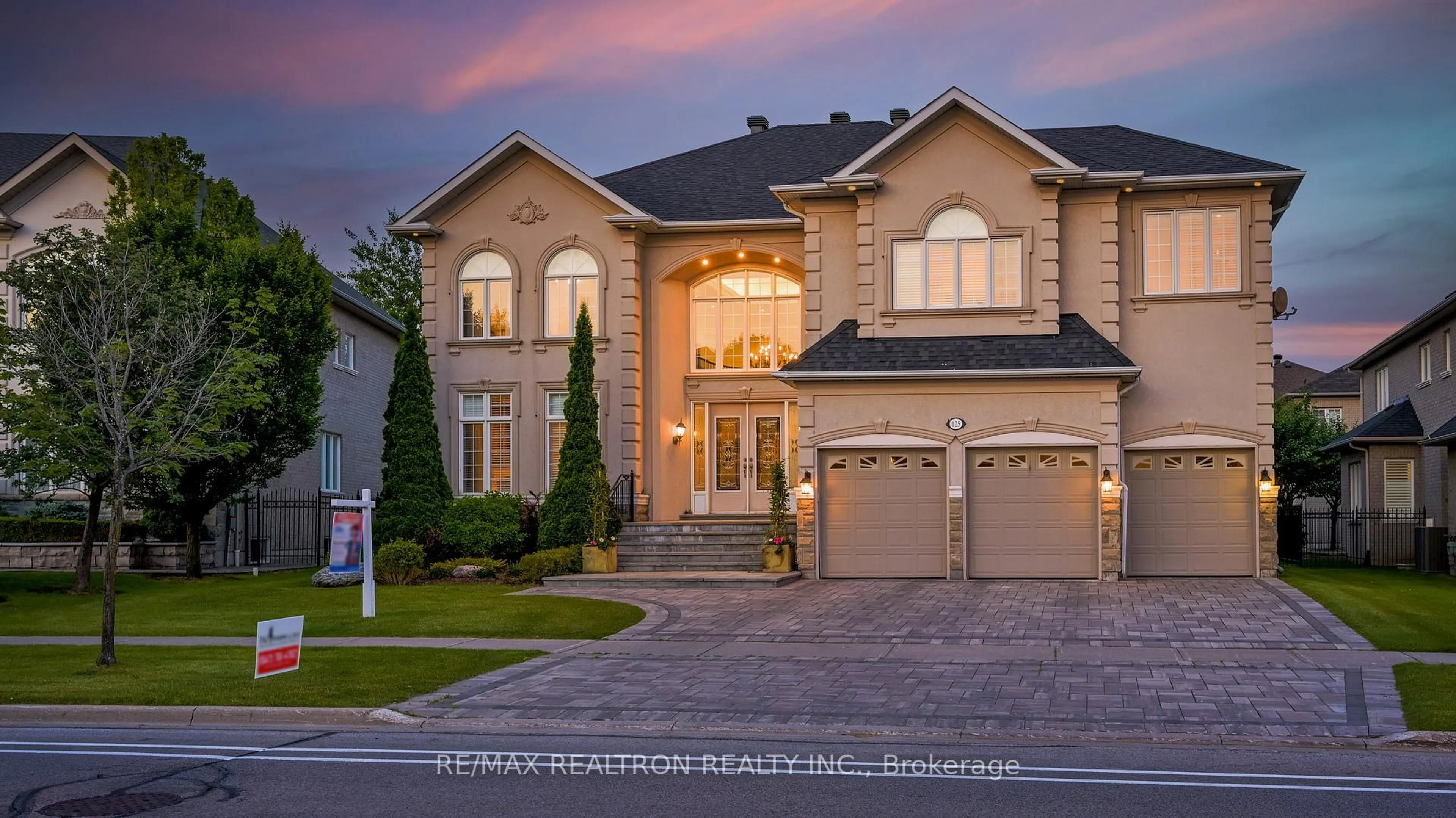 Home with brick exterior material, street for 125 Boake Tr, Richmond Hill Ontario L4B 4B7