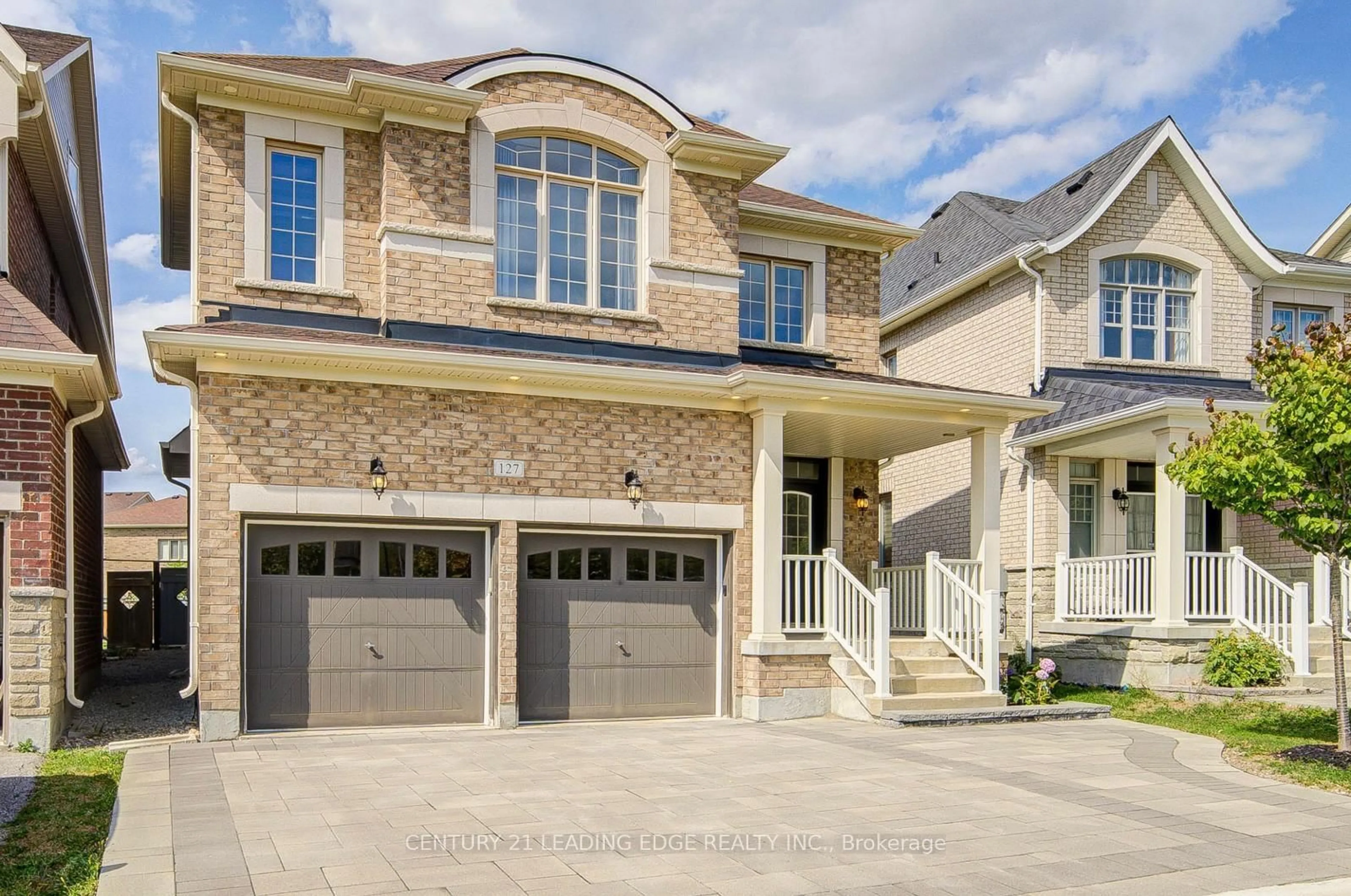 Home with brick exterior material, street for 127 Warren McBride Cres, Aurora Ontario L4G 0W4