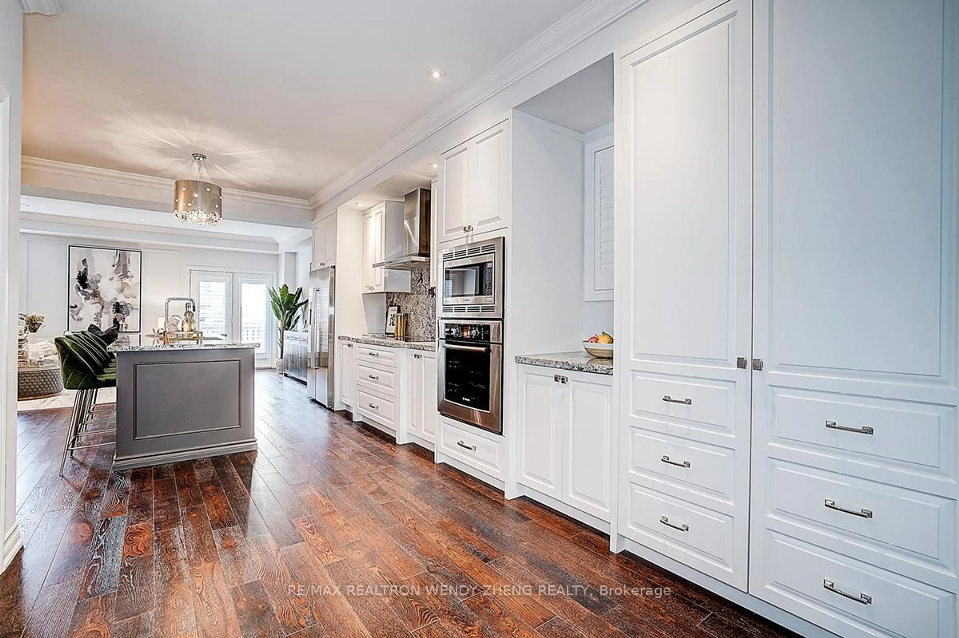 Open concept kitchen, unknown for 116 Livante Crt, Markham Ontario L6C 0G1