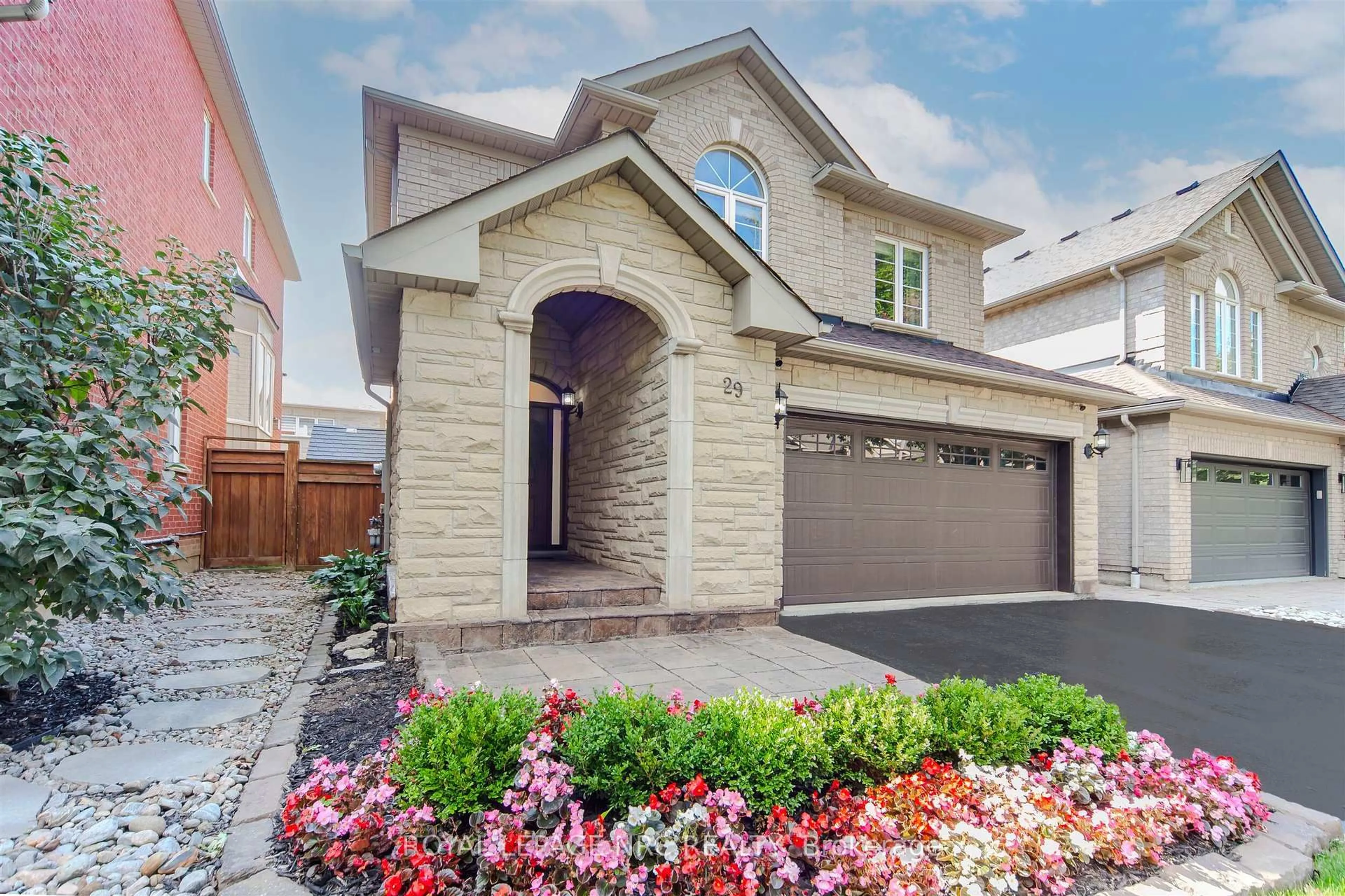 Home with brick exterior material, street for 29 Grapevine Dr, Vaughan Ontario L4H 2W3
