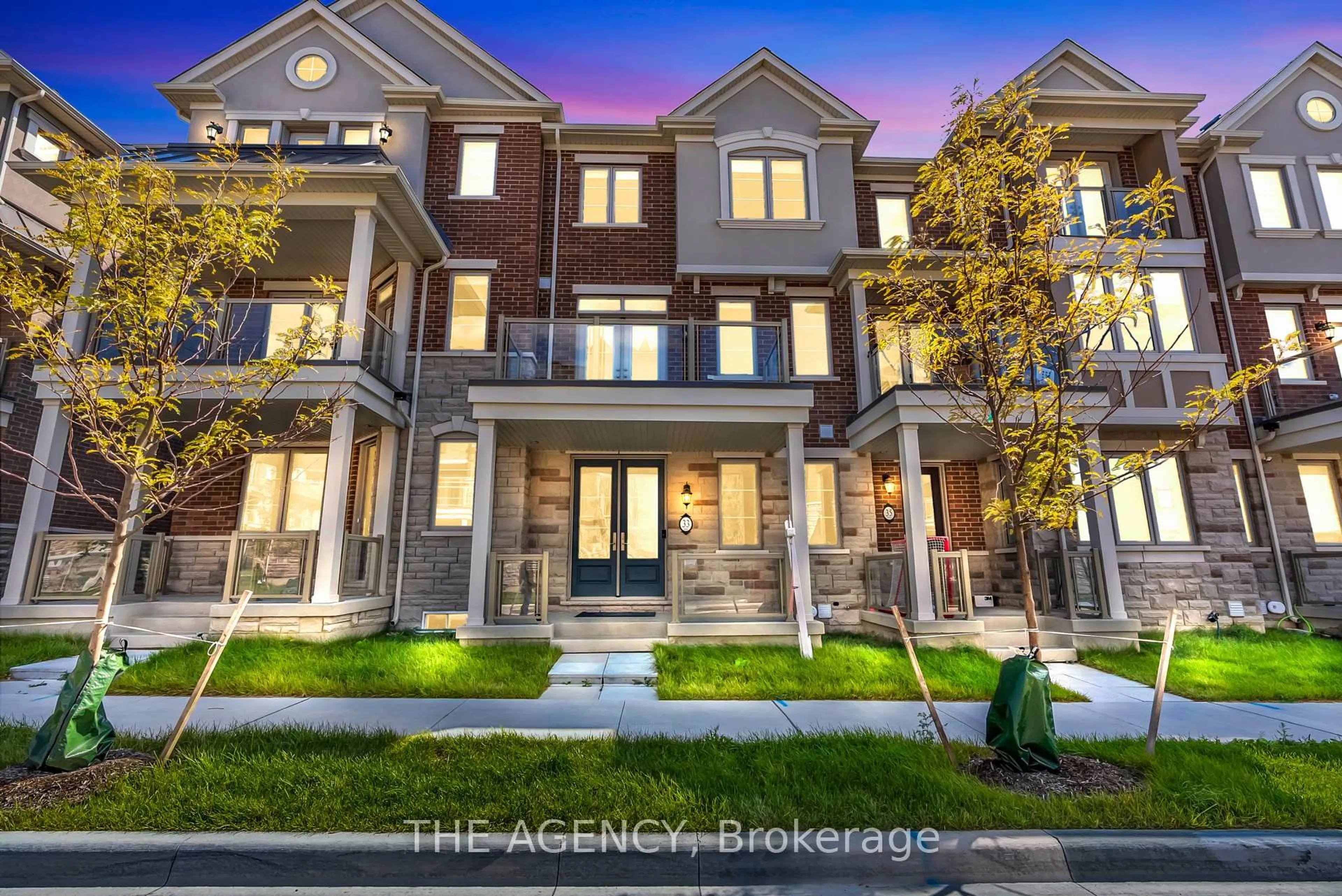 Home with brick exterior material, street for 33 Bruce Boyd Dr, Markham Ontario L6B 1R3