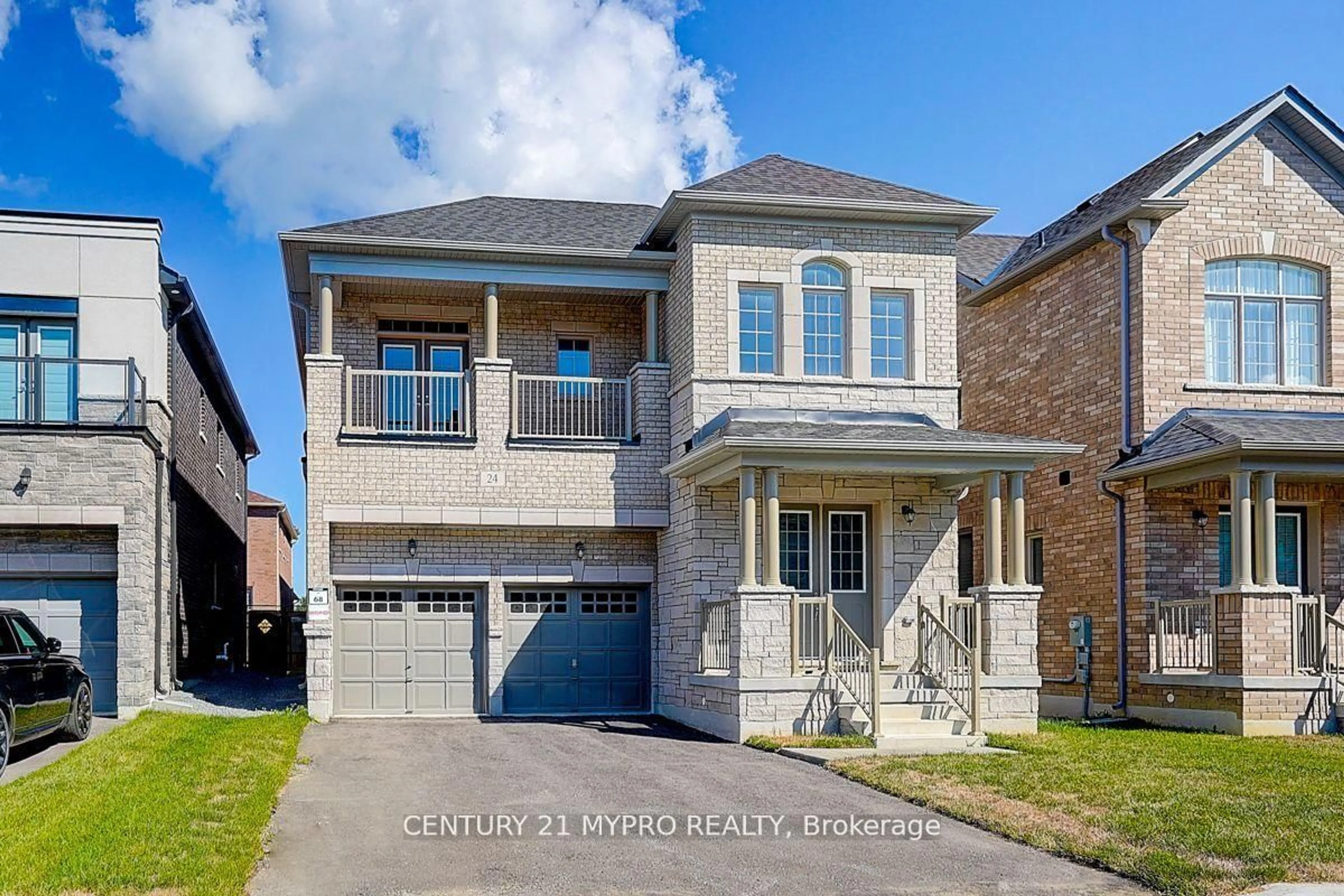 Home with brick exterior material, street for 24 Current Dr, Richmond Hill Ontario L4S 0M5