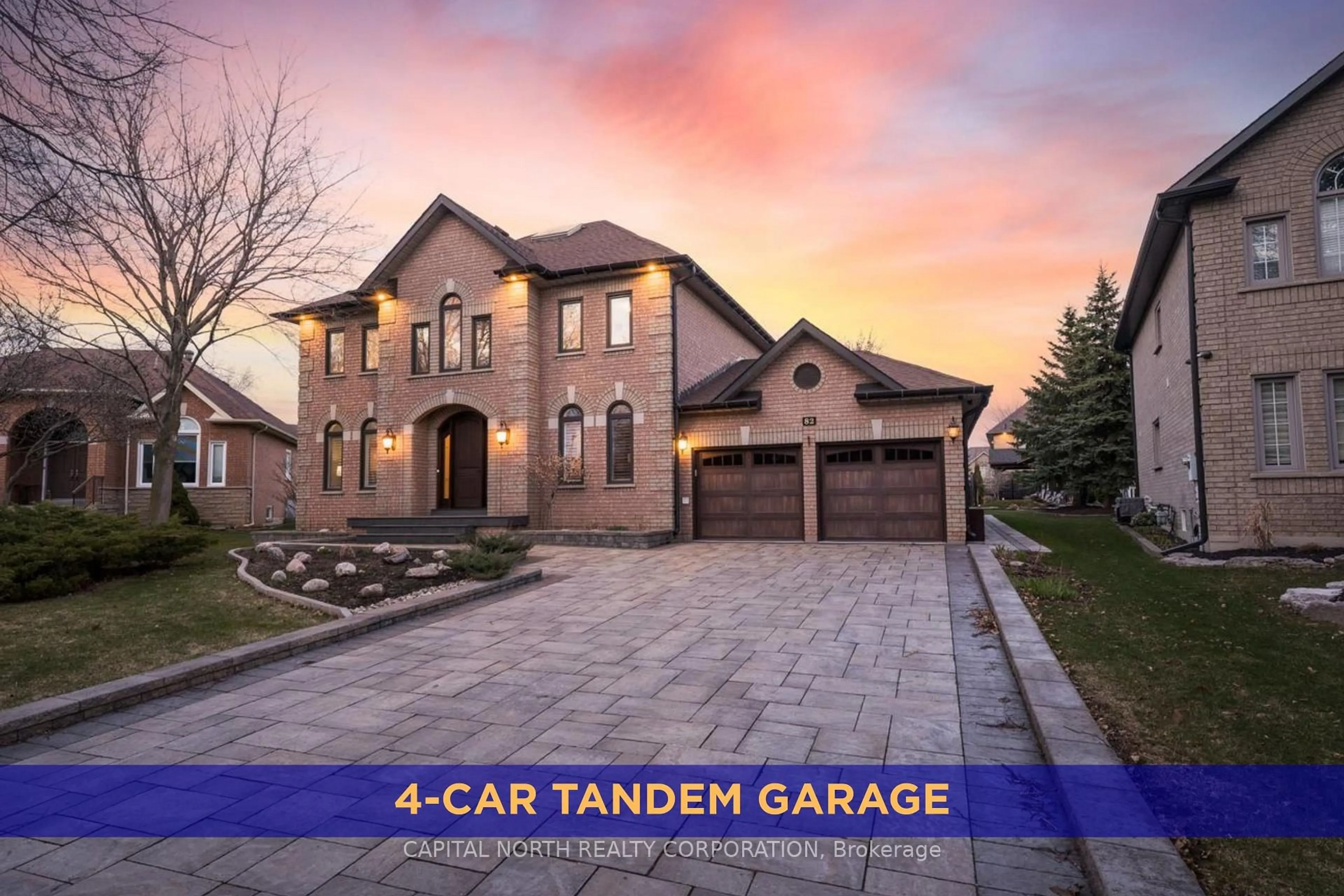 Indoor garage for 82 Harvester Cres, Vaughan Ontario L4L 8Y1