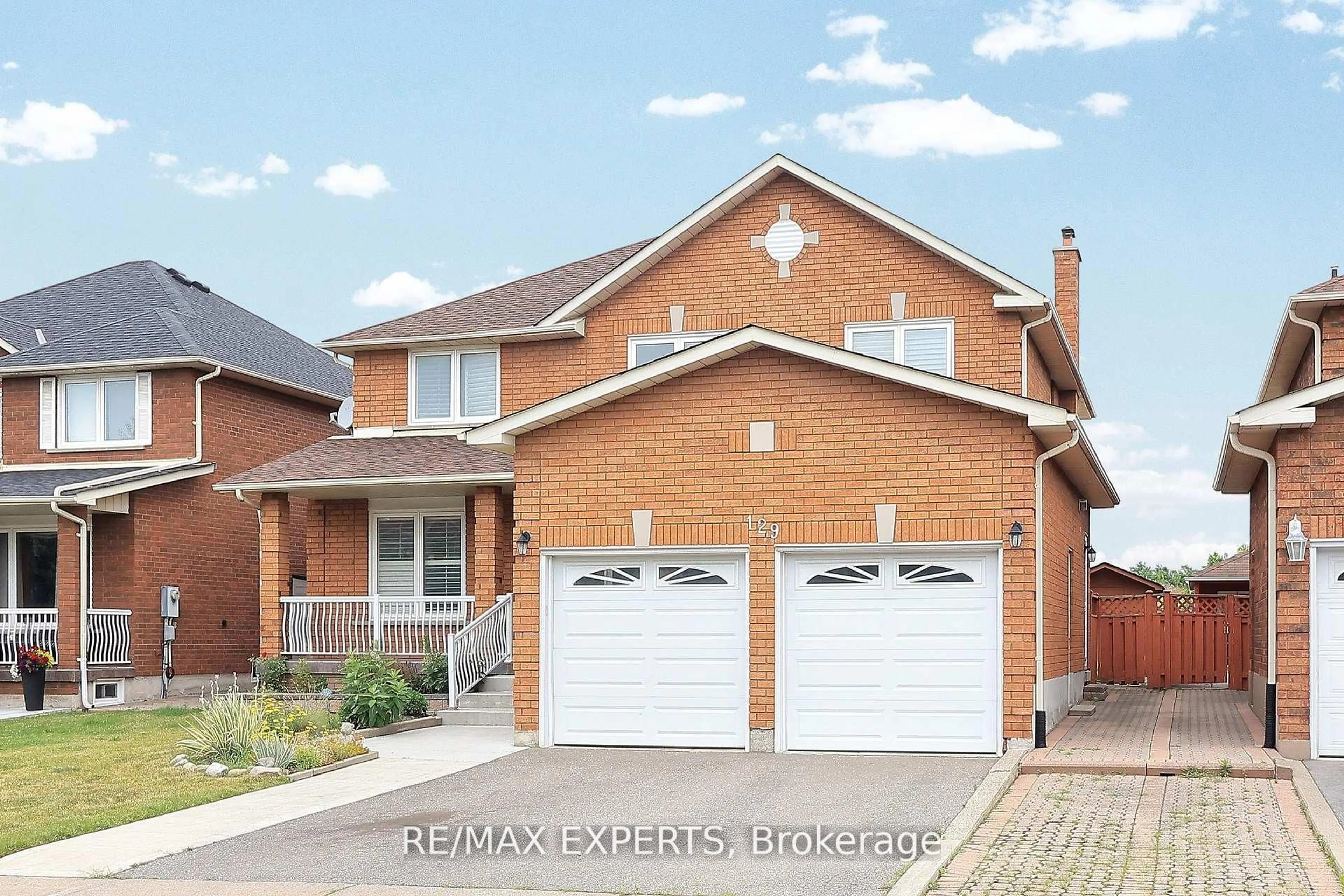 Home with brick exterior material, street for 129 Father Ermanno Cres, Vaughan Ontario L6P 1Y9