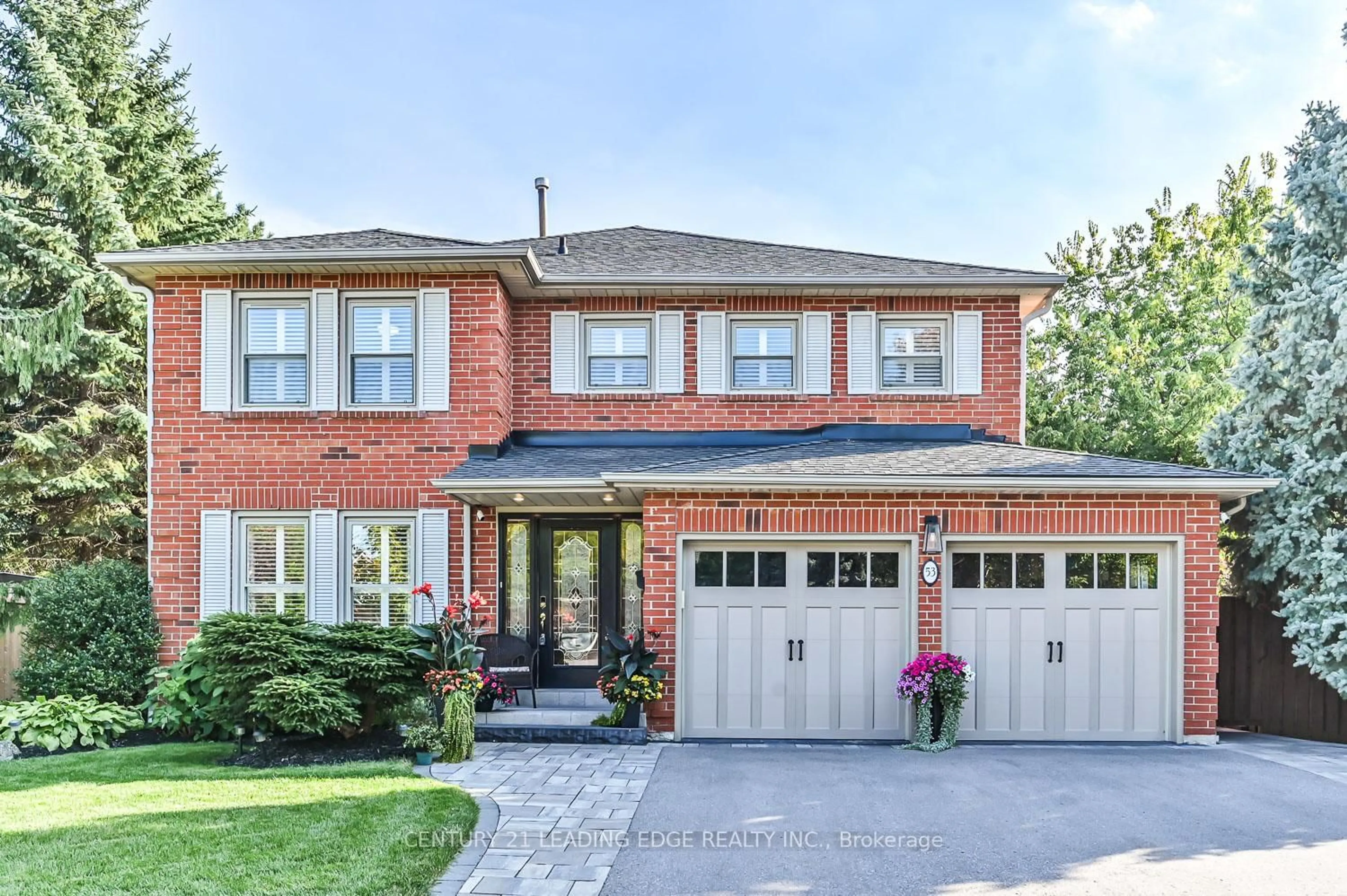 Home with brick exterior material, street for 53 Mccarty Cres, Markham Ontario L3P 4R5