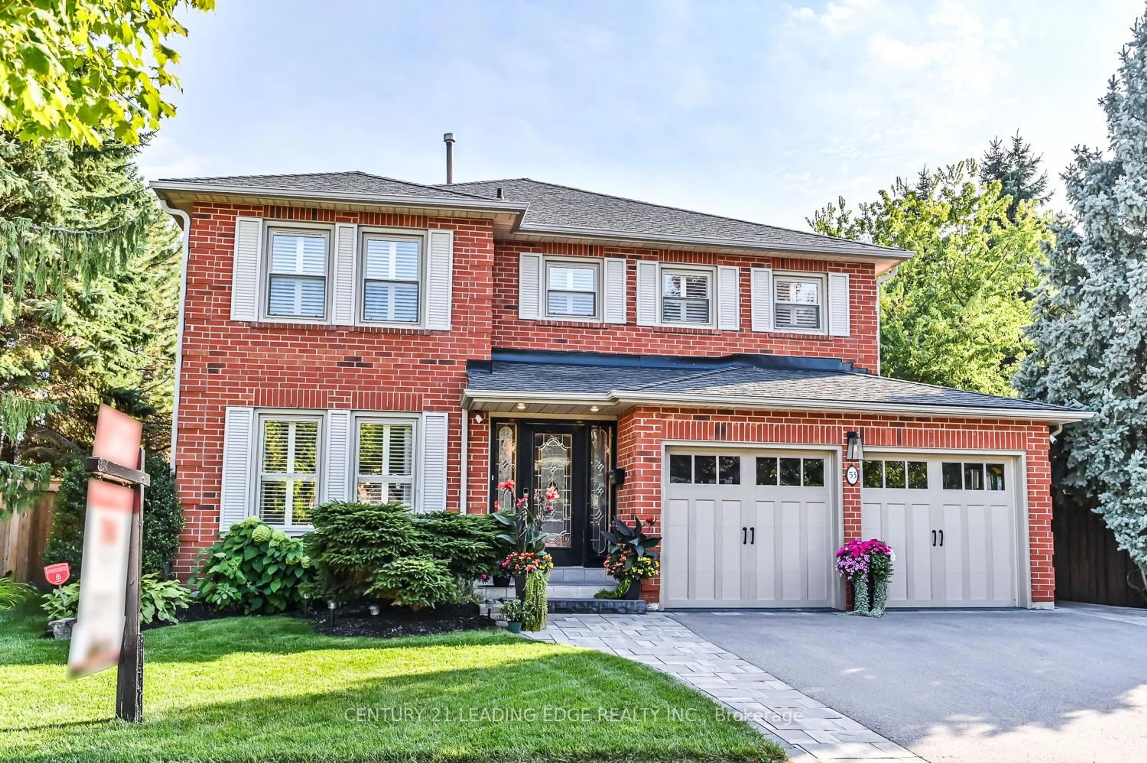 Home with brick exterior material, street for 53 Mccarty Cres, Markham Ontario L3P 4R5