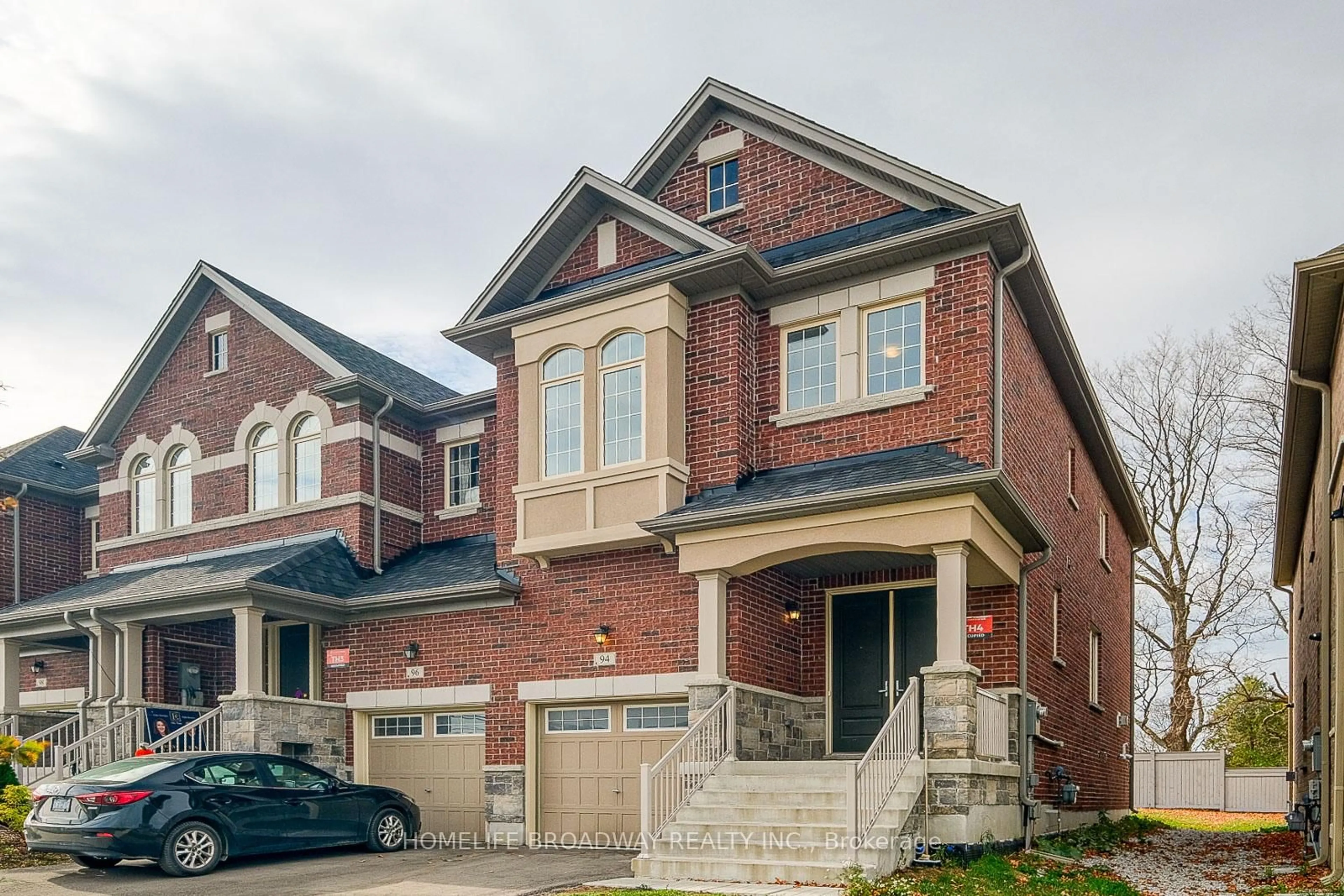 Home with brick exterior material, street for 94 Drizzel Cres, Richmond Hill Ontario L4E 2Z1