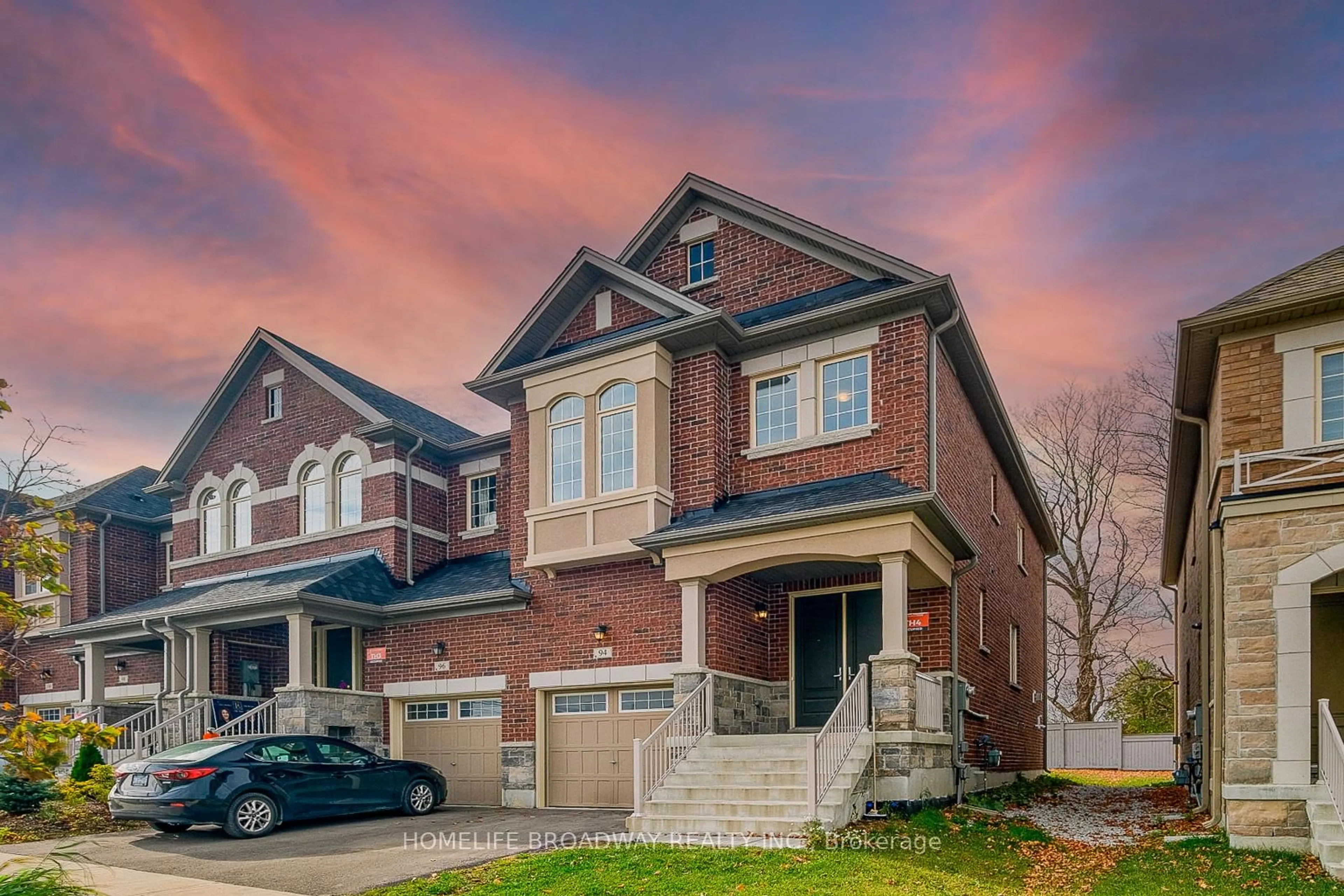 Home with brick exterior material, street for 94 Drizzel Cres, Richmond Hill Ontario L4E 2Z1