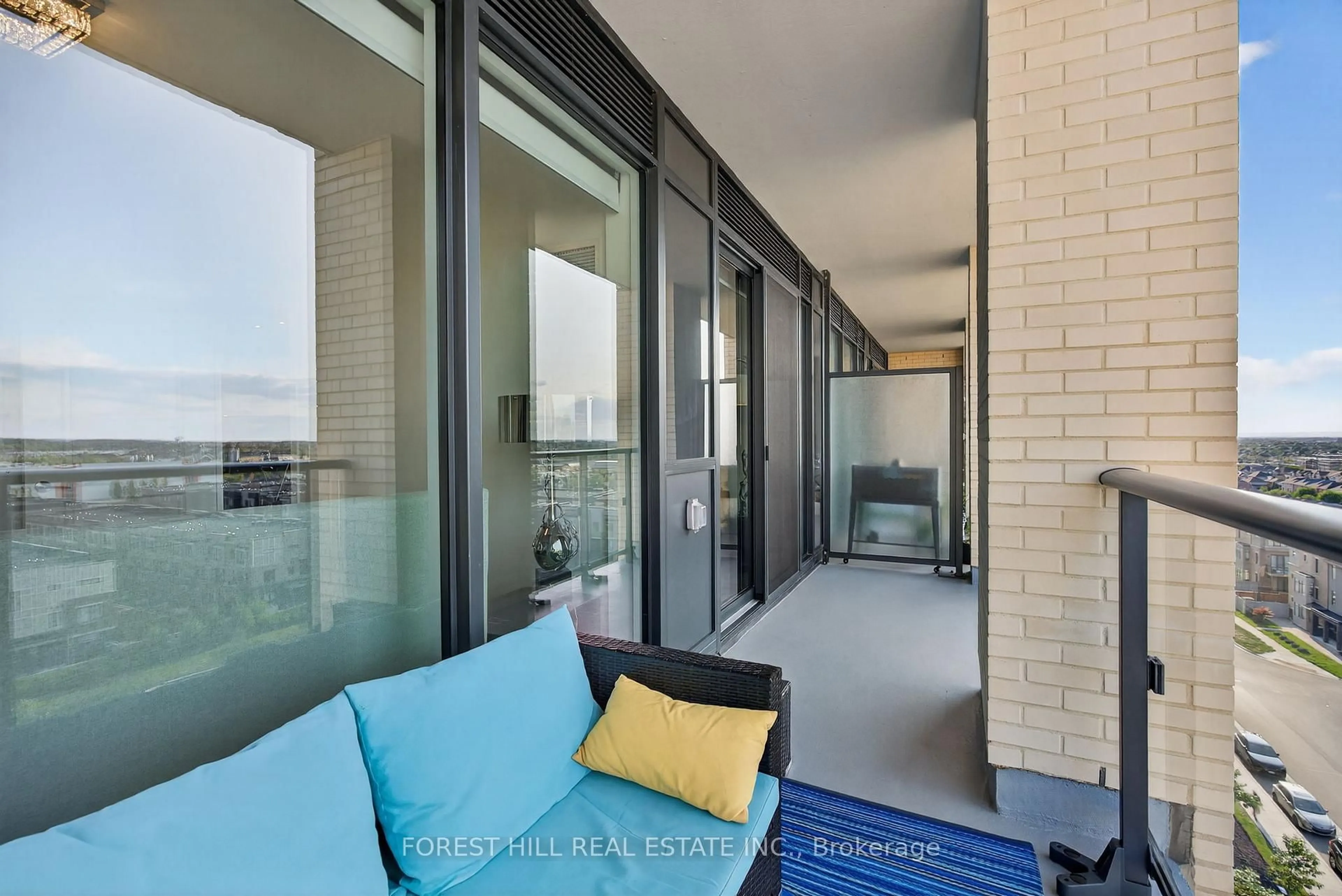 Balcony in the apartment, unknown for 100 Eagle Rock Way #831, Vaughan Ontario L6A 5B9