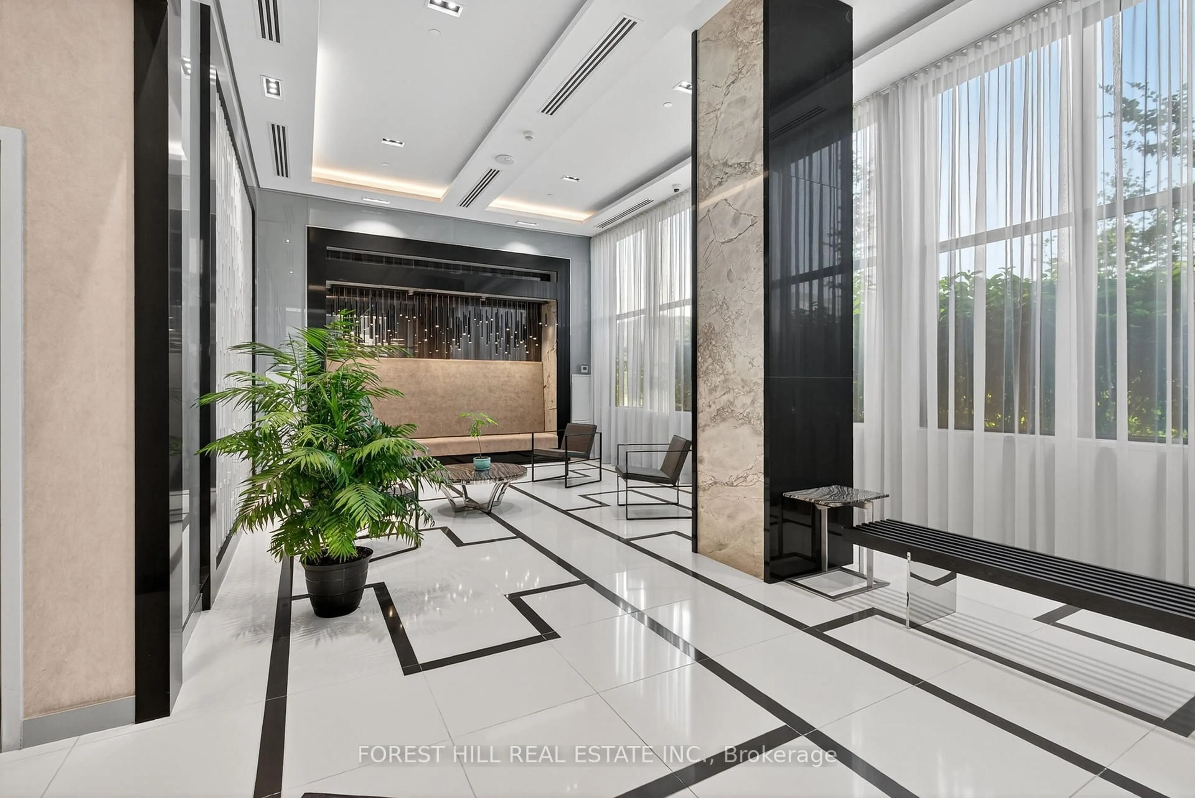 Lobby for 100 Eagle Rock Way #831, Vaughan Ontario L6A 5B9