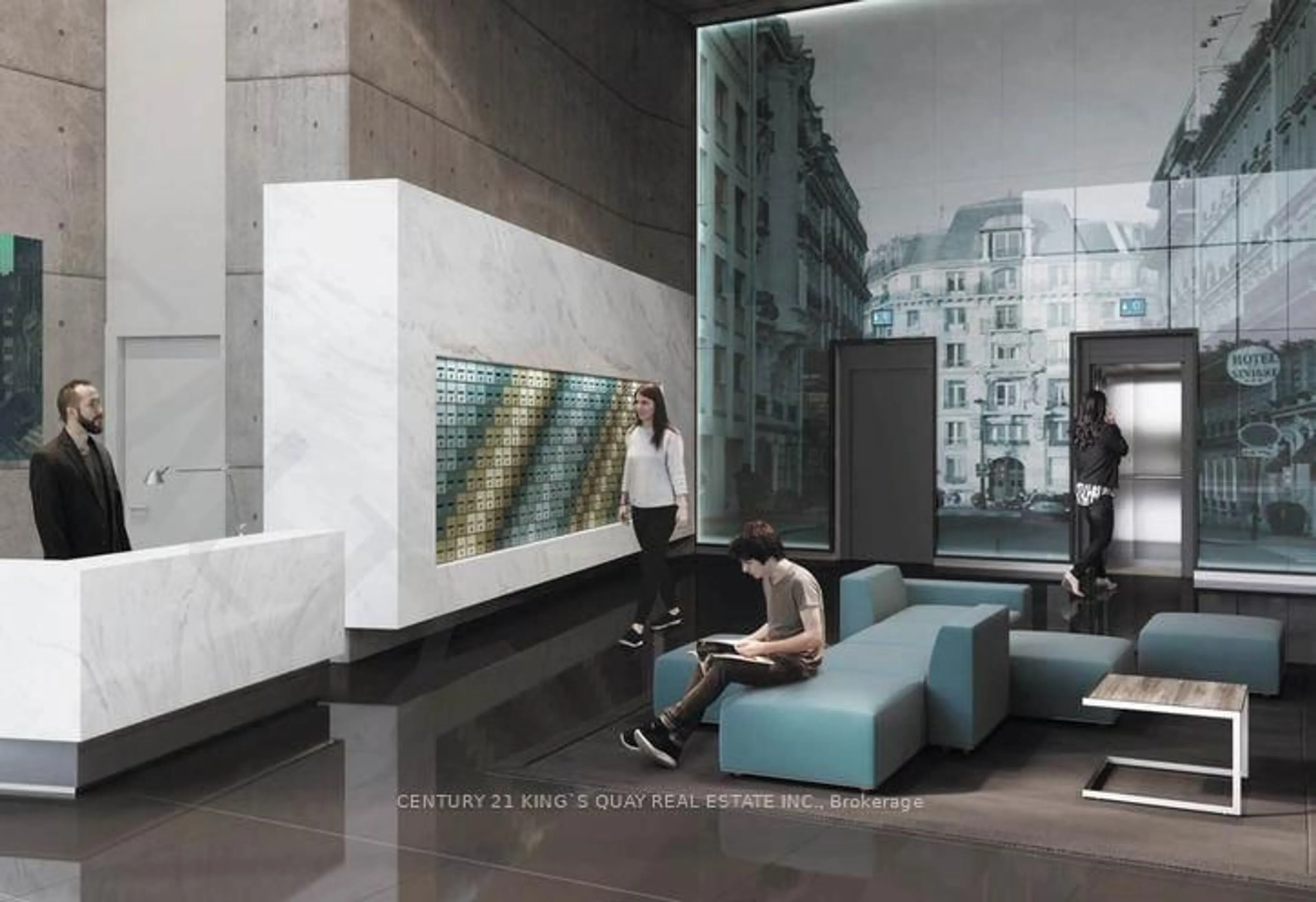 Lobby for 8119 Birchmount Rd #1501, Markham Ontario L6G 0H5