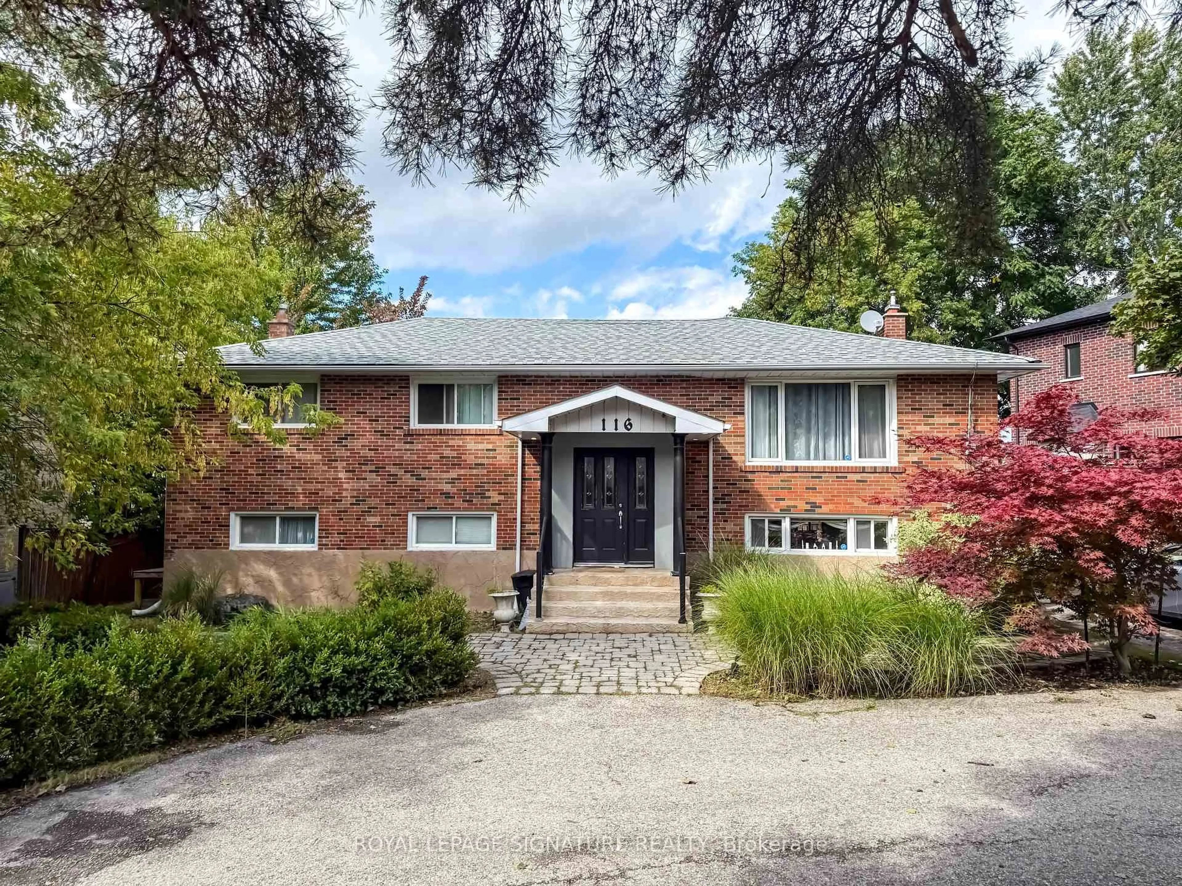 Home with brick exterior material, street for 116 Sunset Beach Rd, Richmond Hill Ontario L4E 3G7