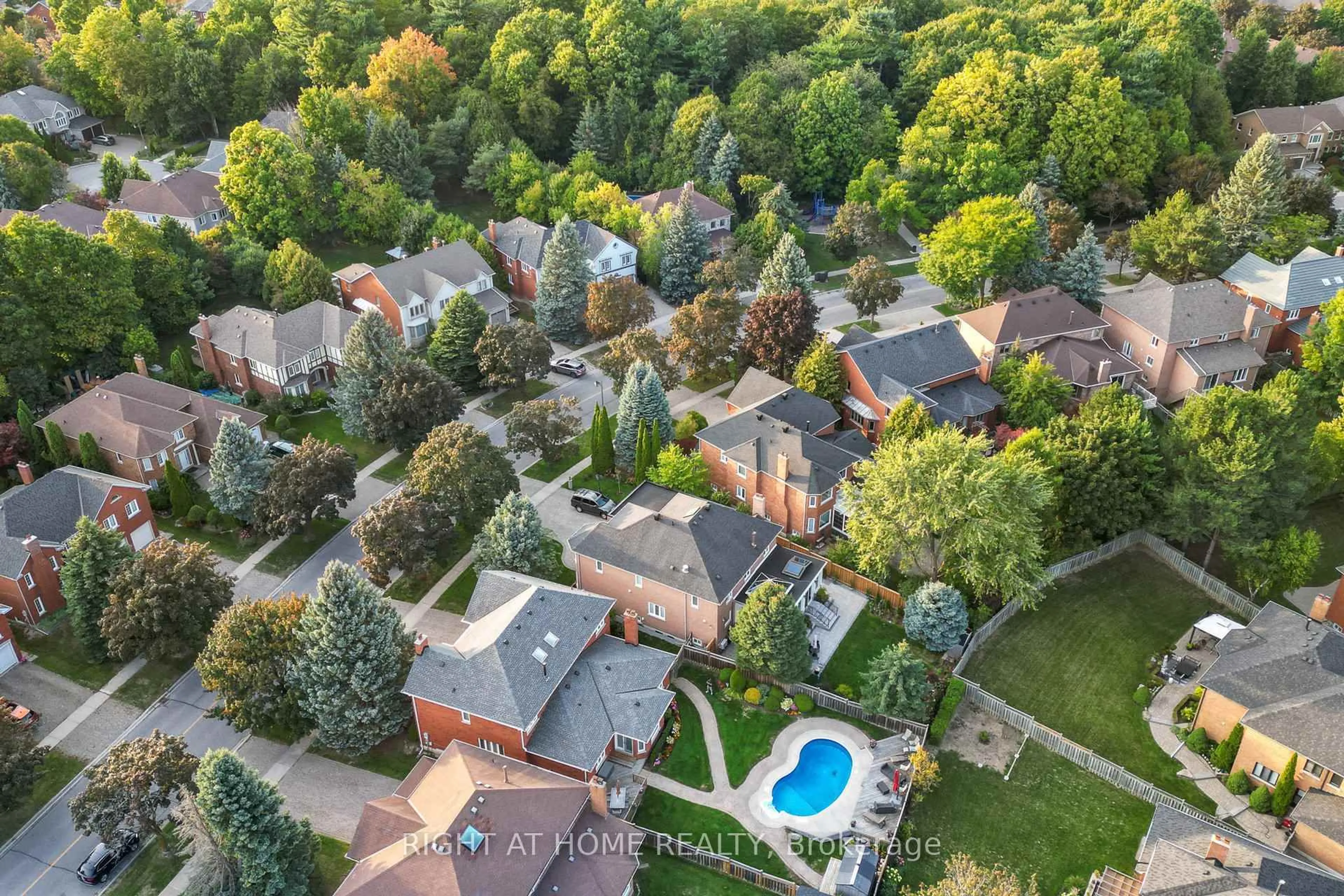 A pic from outside/outdoor area/front of a property/back of a property/a pic from drone, unknown for 179 Strathearn Ave, Richmond Hill Ontario L4B 2S7
