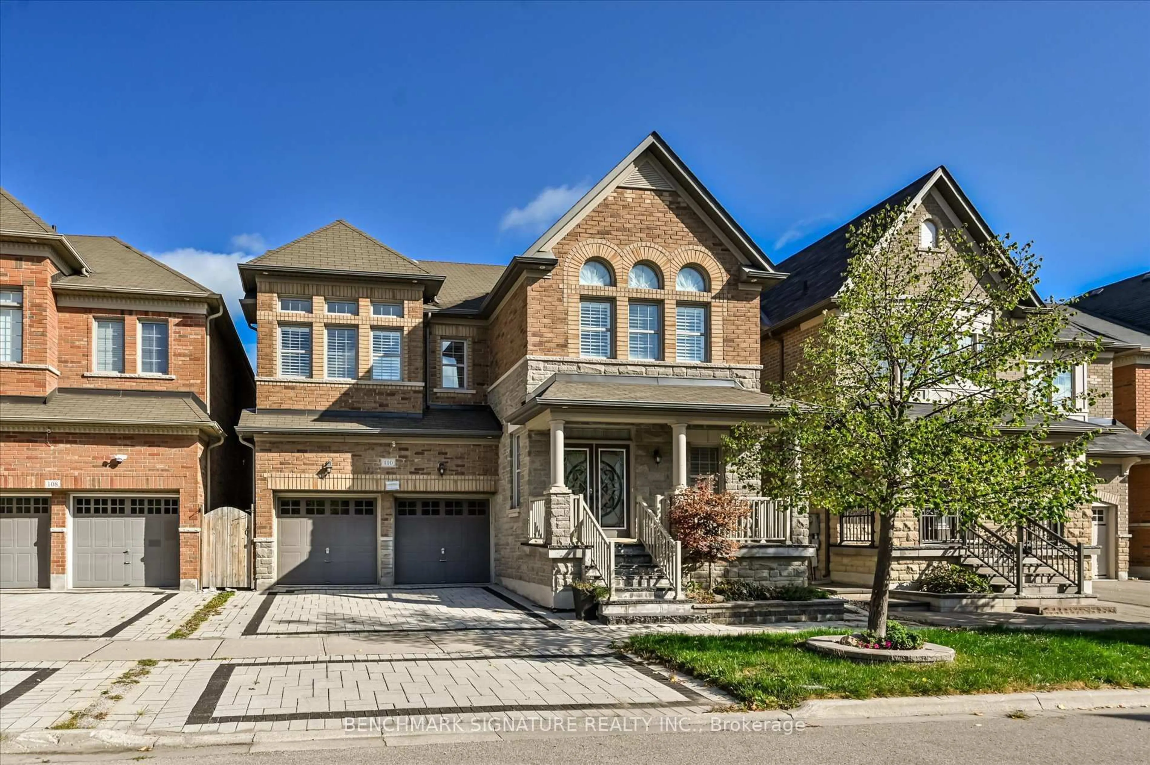 Home with brick exterior material, street for 110 Busch Ave, Markham Ontario L6C 0P4