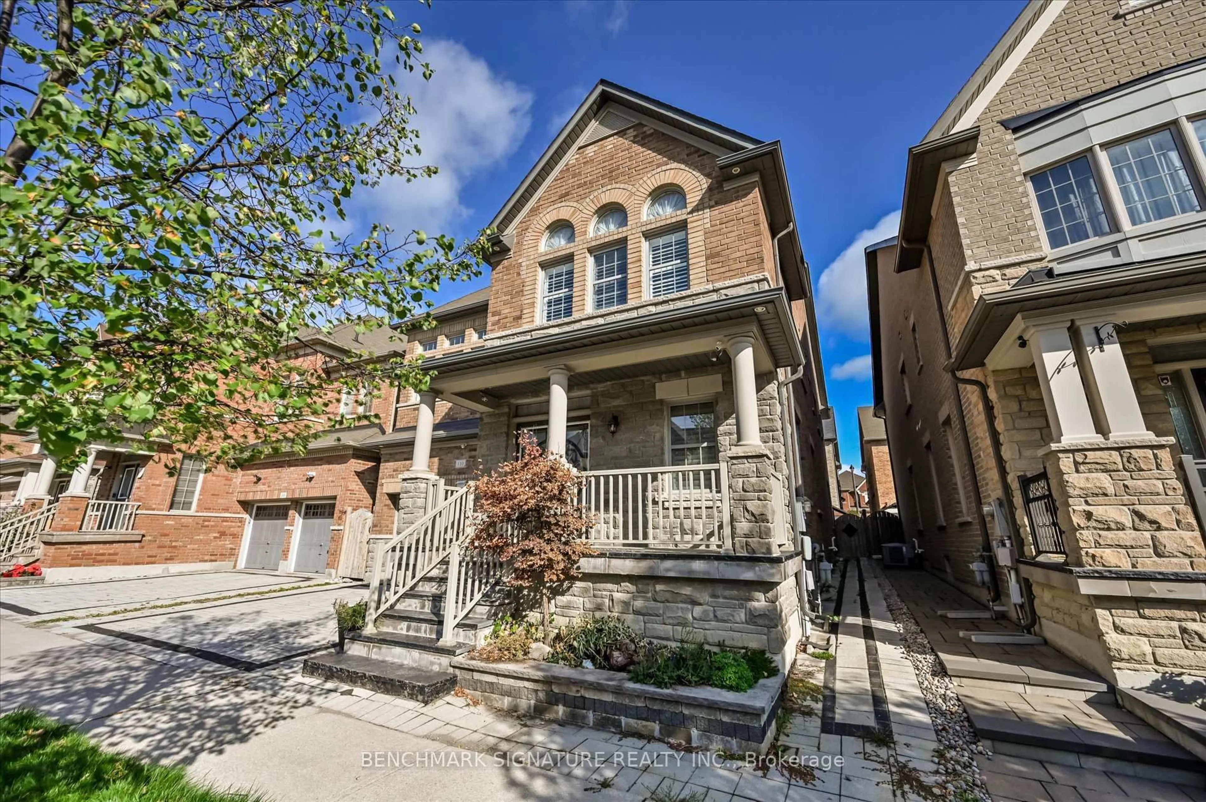 Home with brick exterior material, street for 110 Busch Ave, Markham Ontario L6C 0P4
