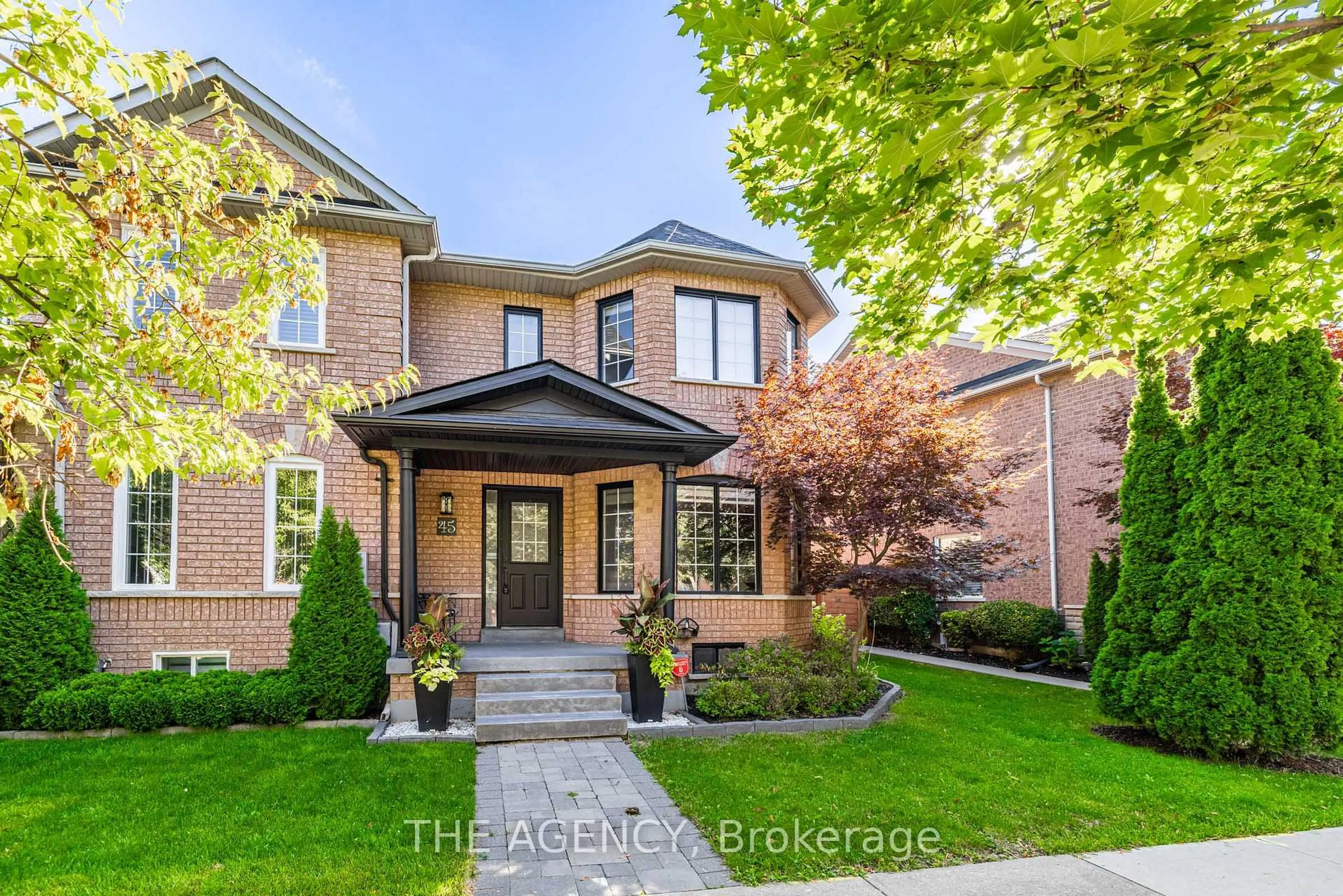 Home with brick exterior material, street for 45 Castle Park Blvd, Vaughan Ontario L4H 1V3