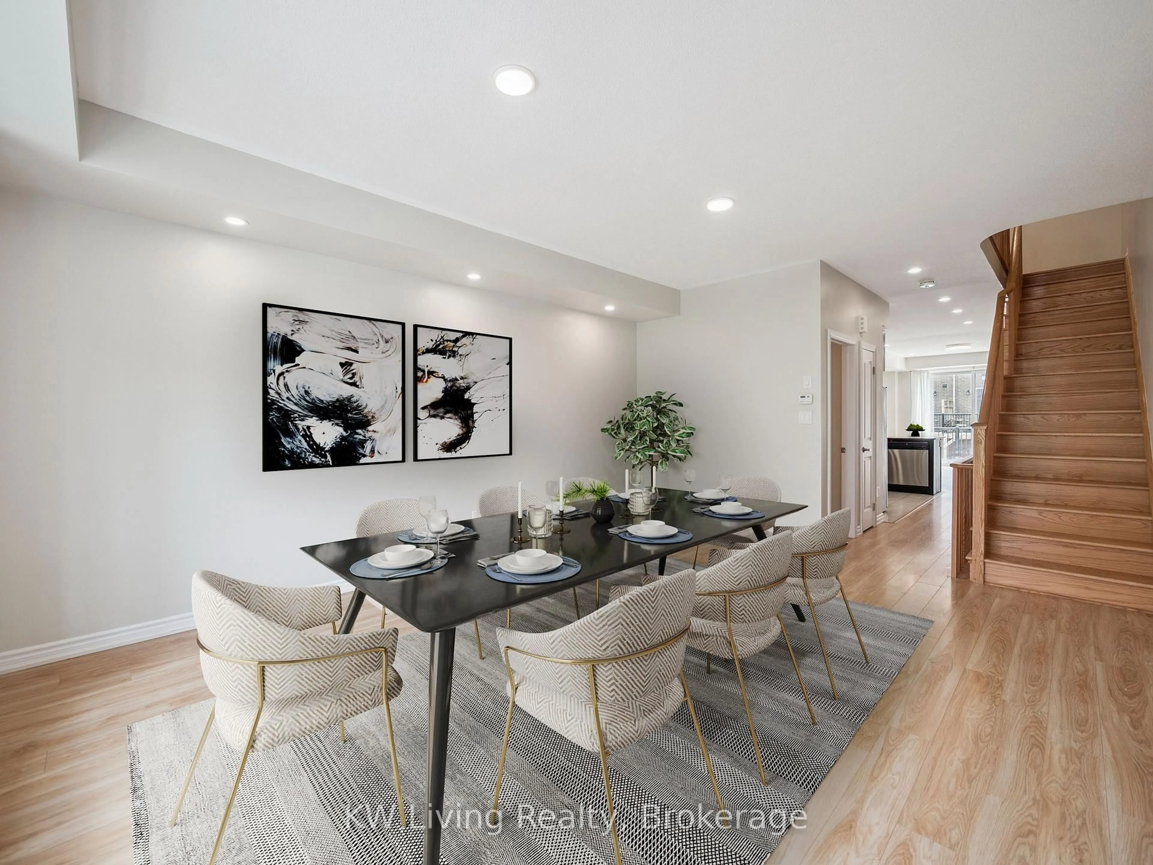 Dining room, unknown for 37 Robert Joffre Leet Ave, Markham Ontario L6B 1P7