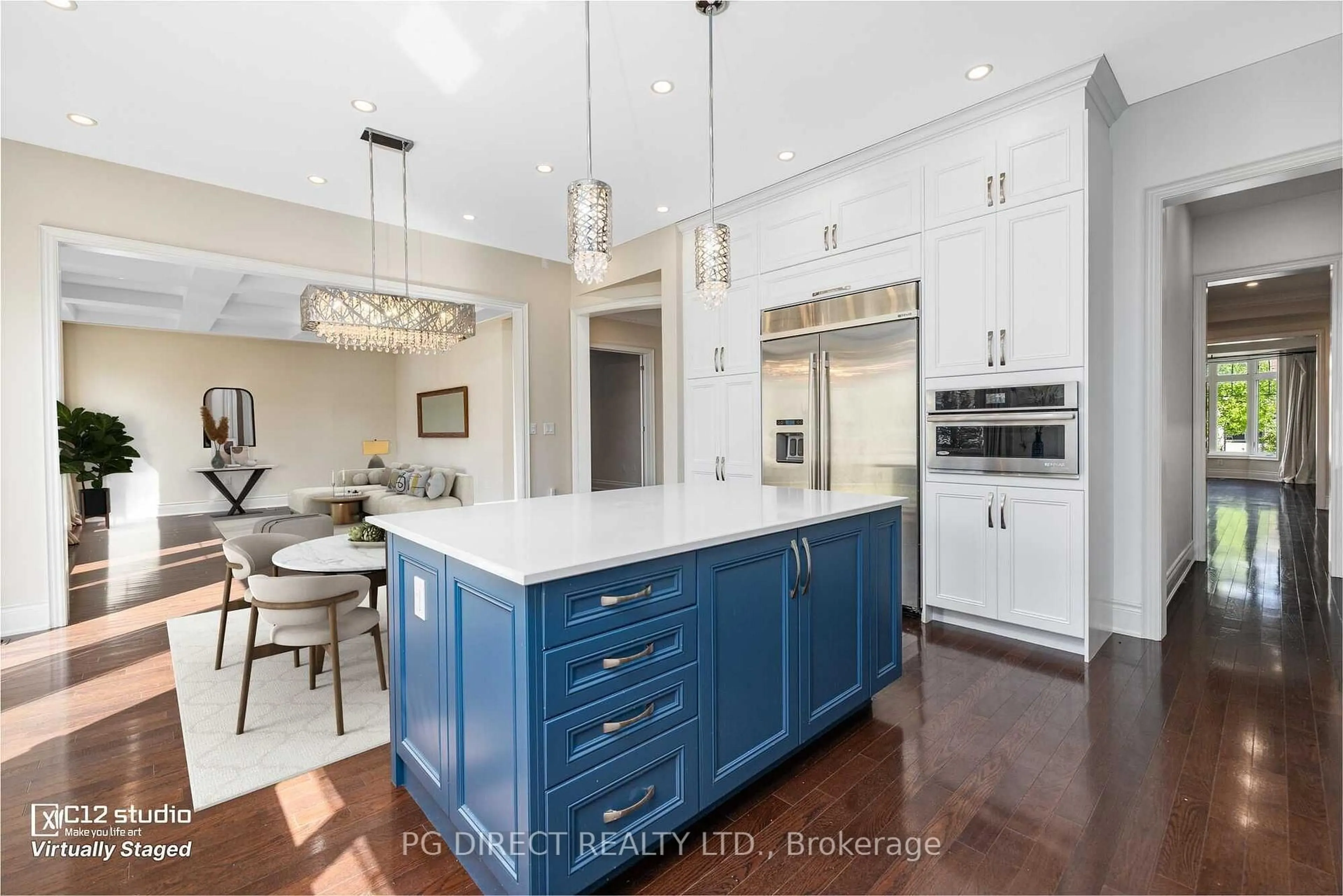 Open concept kitchen, unknown for 17 Torgan Tr, Vaughan Ontario L4H 3X6