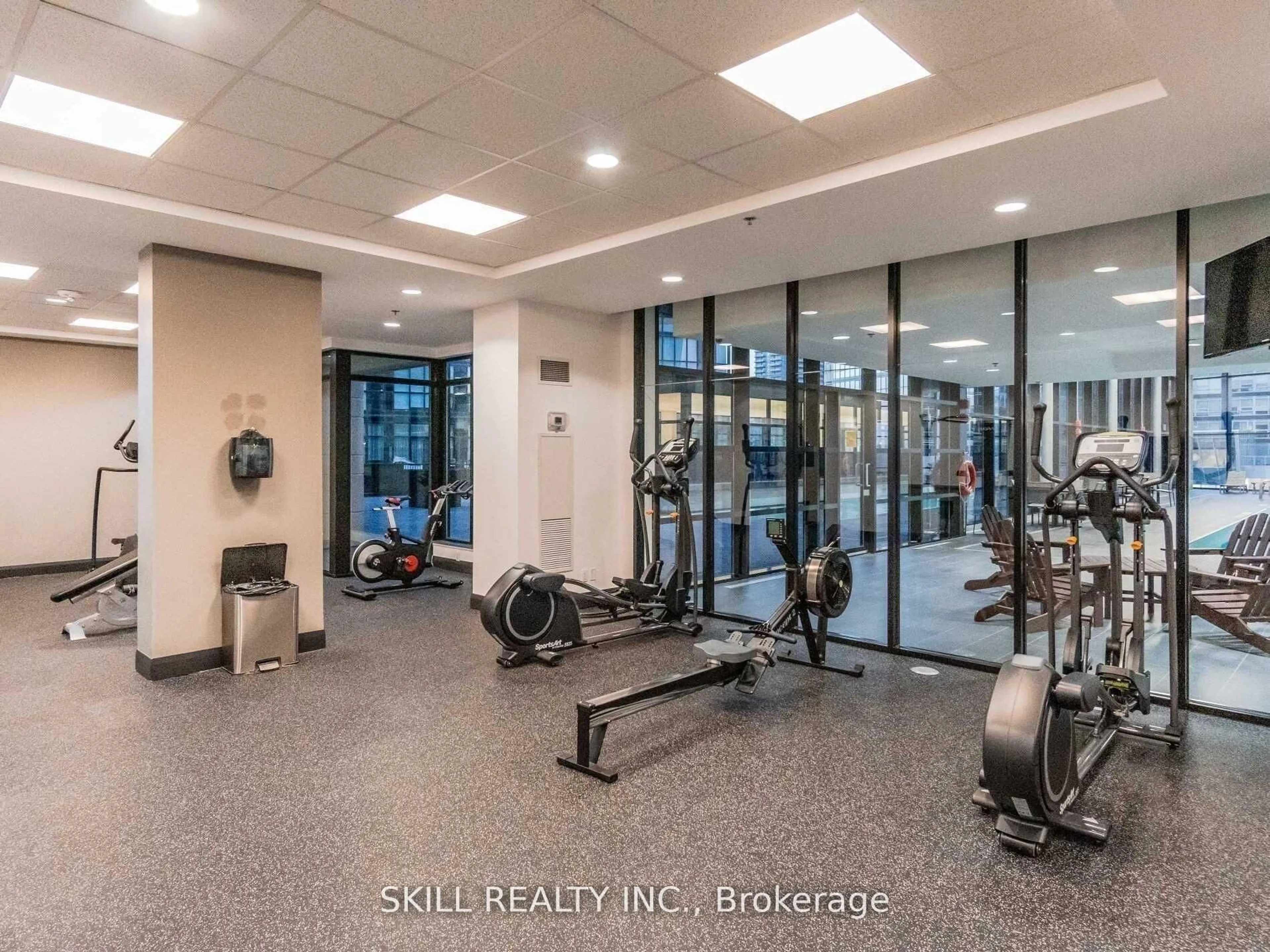 Gym or fitness room for 2910 Highway 7 Rd #2410, Vaughan Ontario L4K 2M7