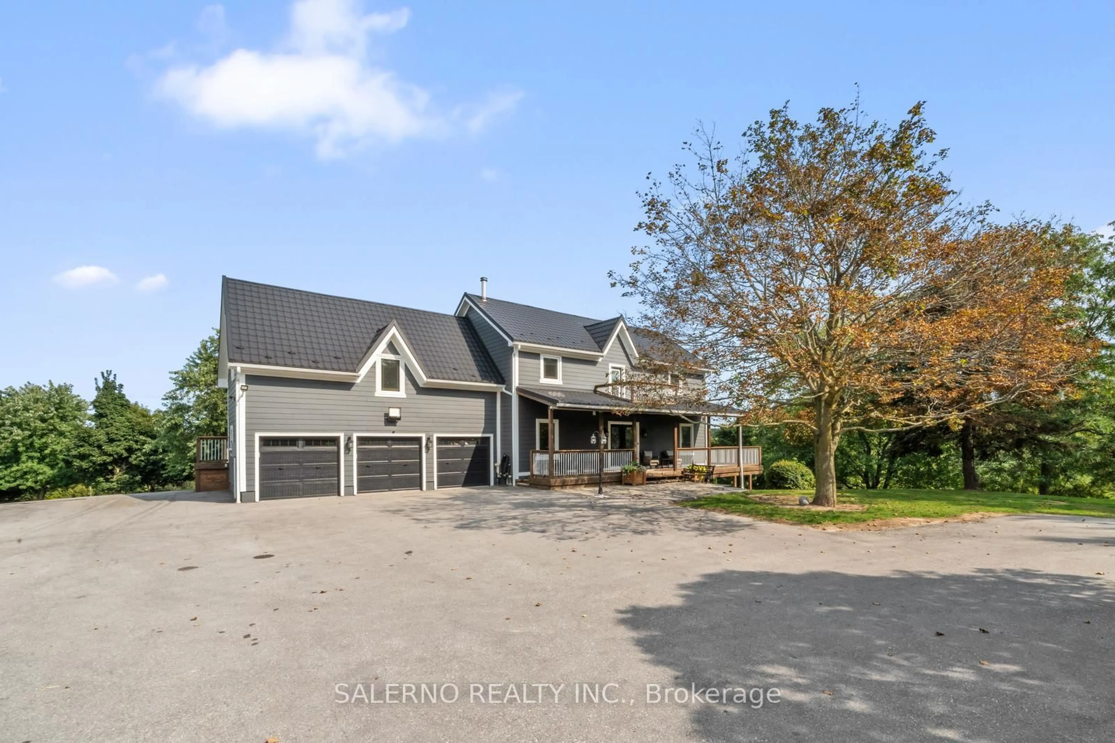 A pic from outside/outdoor area/front of a property/back of a property/a pic from drone, unknown for 16455 10th Concession, King Ontario L0G 1T0