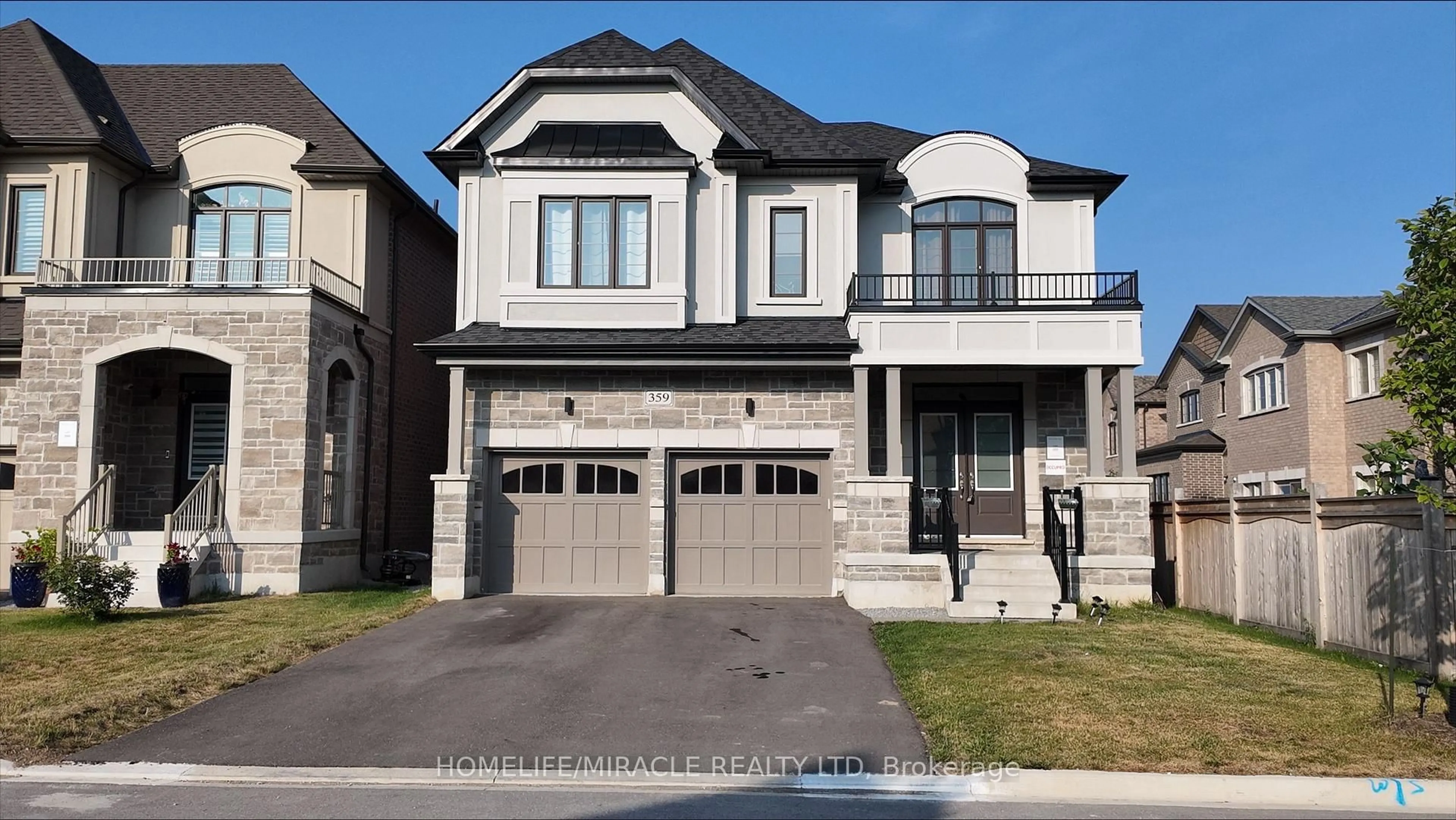 Home with brick exterior material, street for 359 Danny Wheeler Blvd, Georgina Ontario L4P 0K2