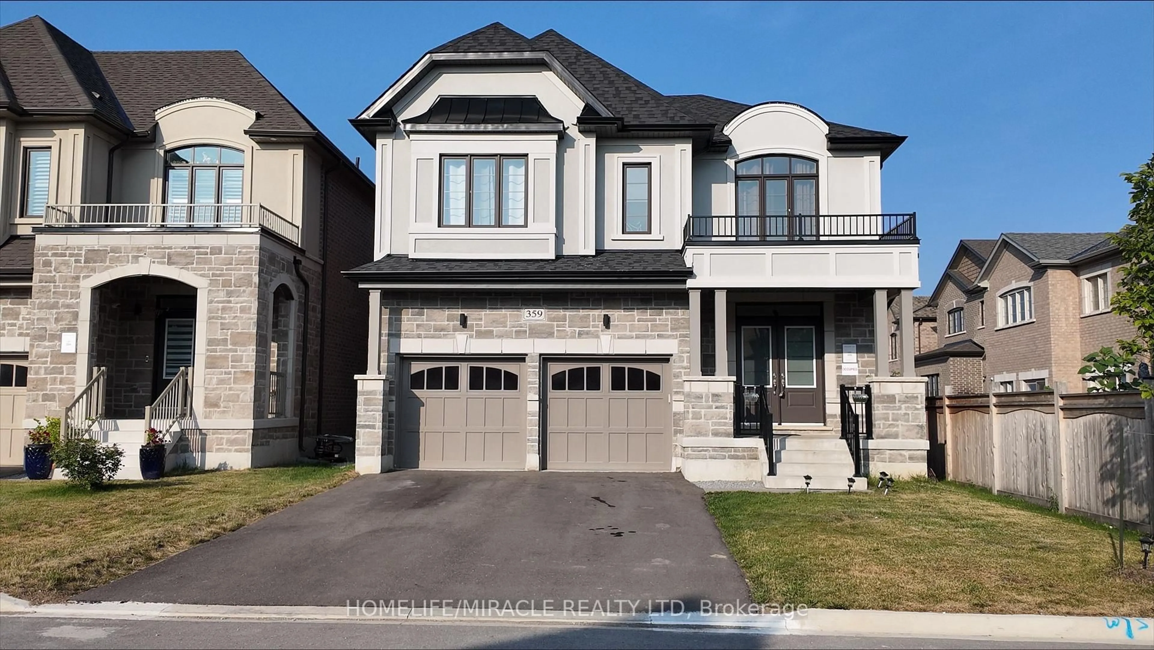 Home with brick exterior material, street for 359 Danny Wheeler Blvd, Georgina Ontario L4P 0K2
