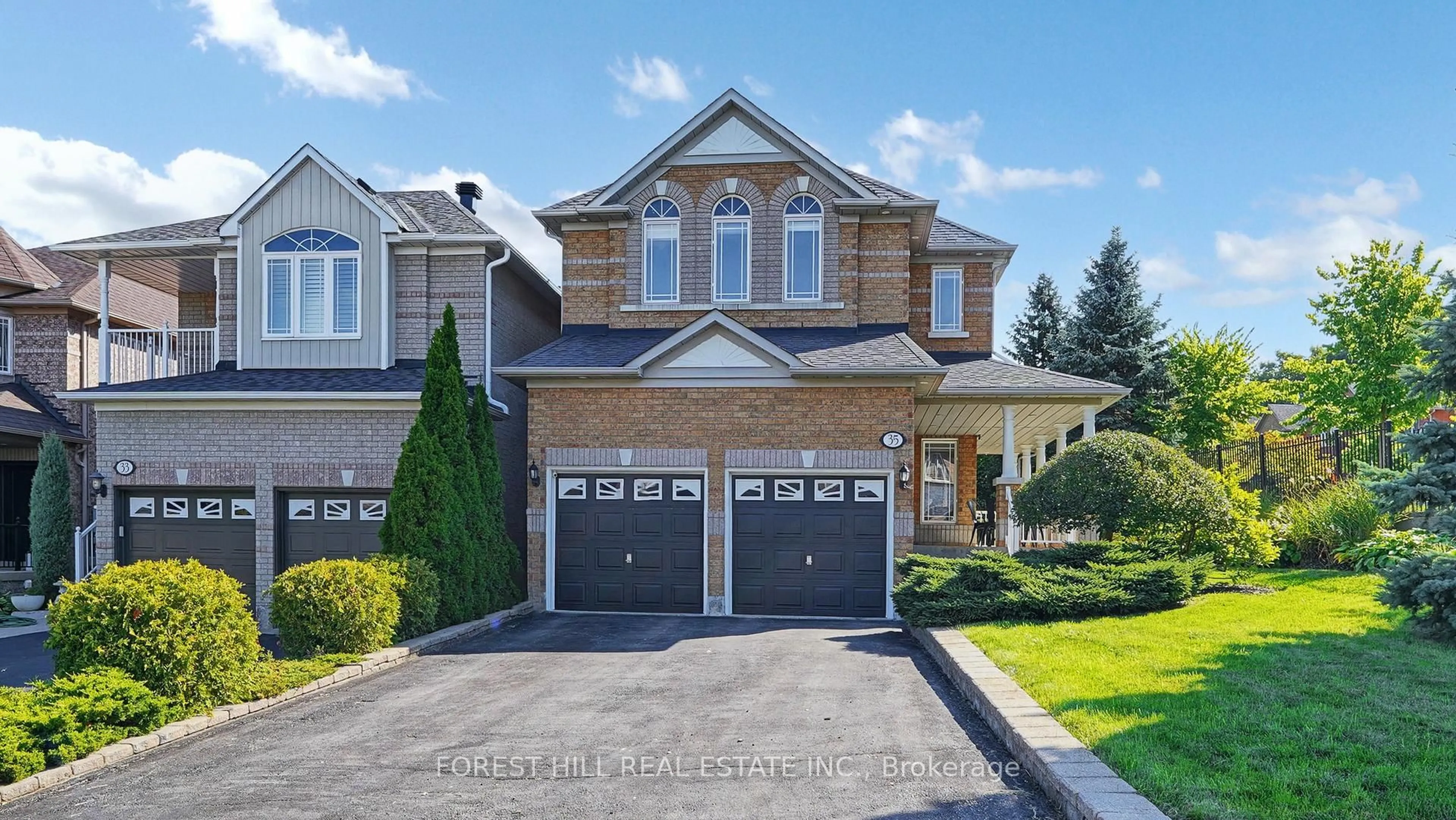 Home with brick exterior material, street for 35 Bel Canto Cres, Richmond Hill Ontario L4E 4G7