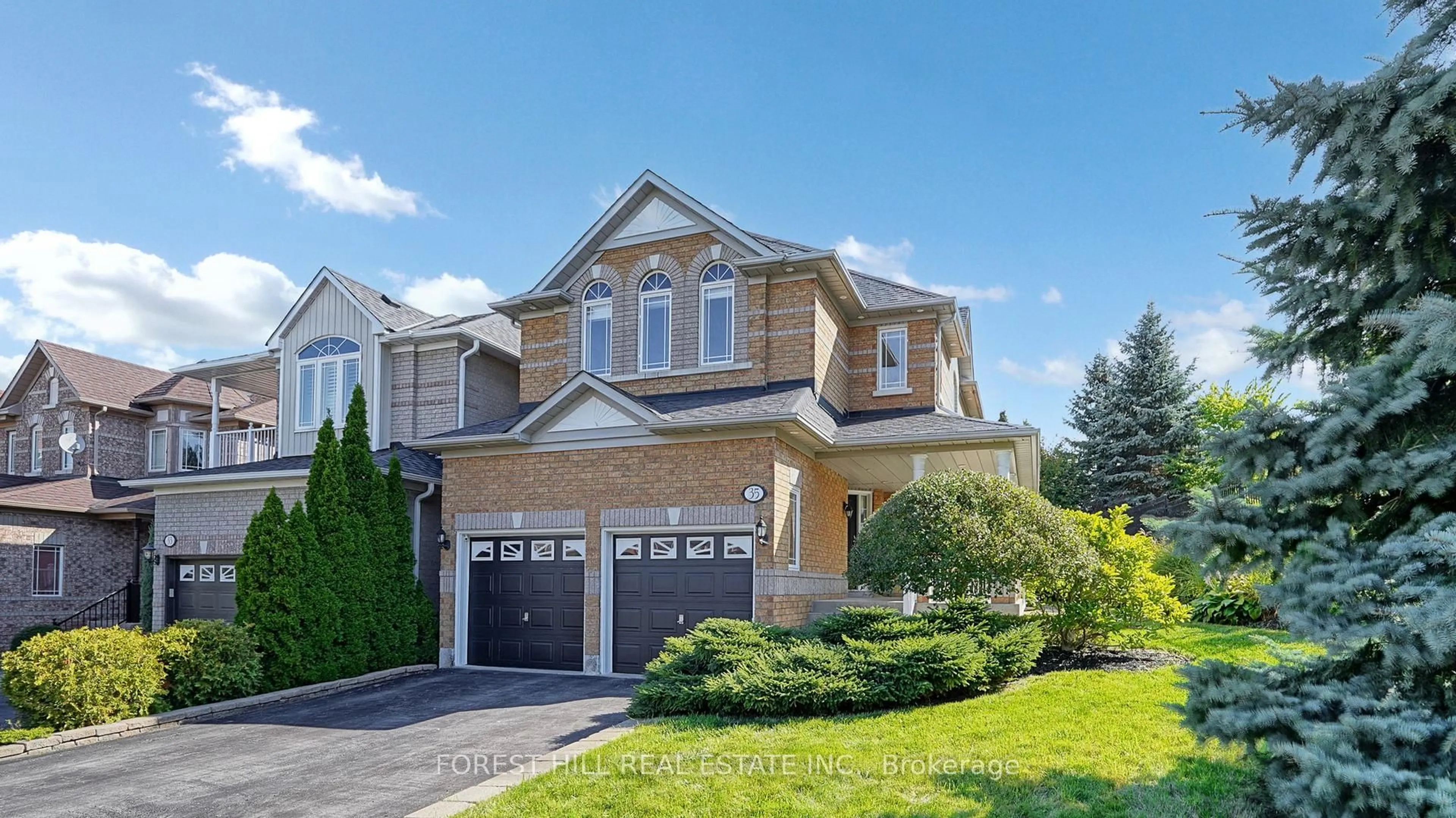 Home with brick exterior material, street for 35 Bel Canto Cres, Richmond Hill Ontario L4E 4G7