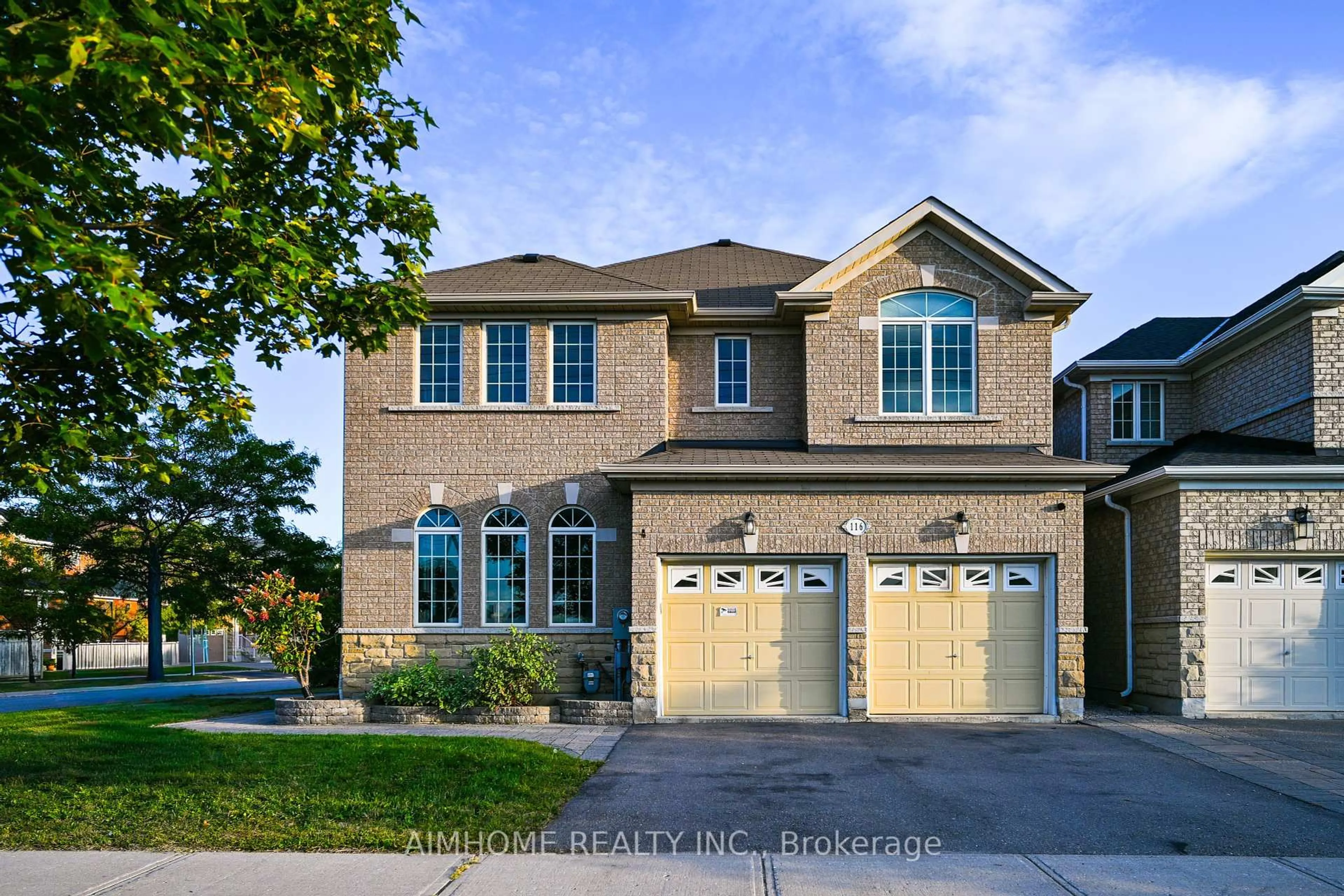 Home with brick exterior material, street for 116 Landsdown Cres, Markham Ontario L6E 0M8