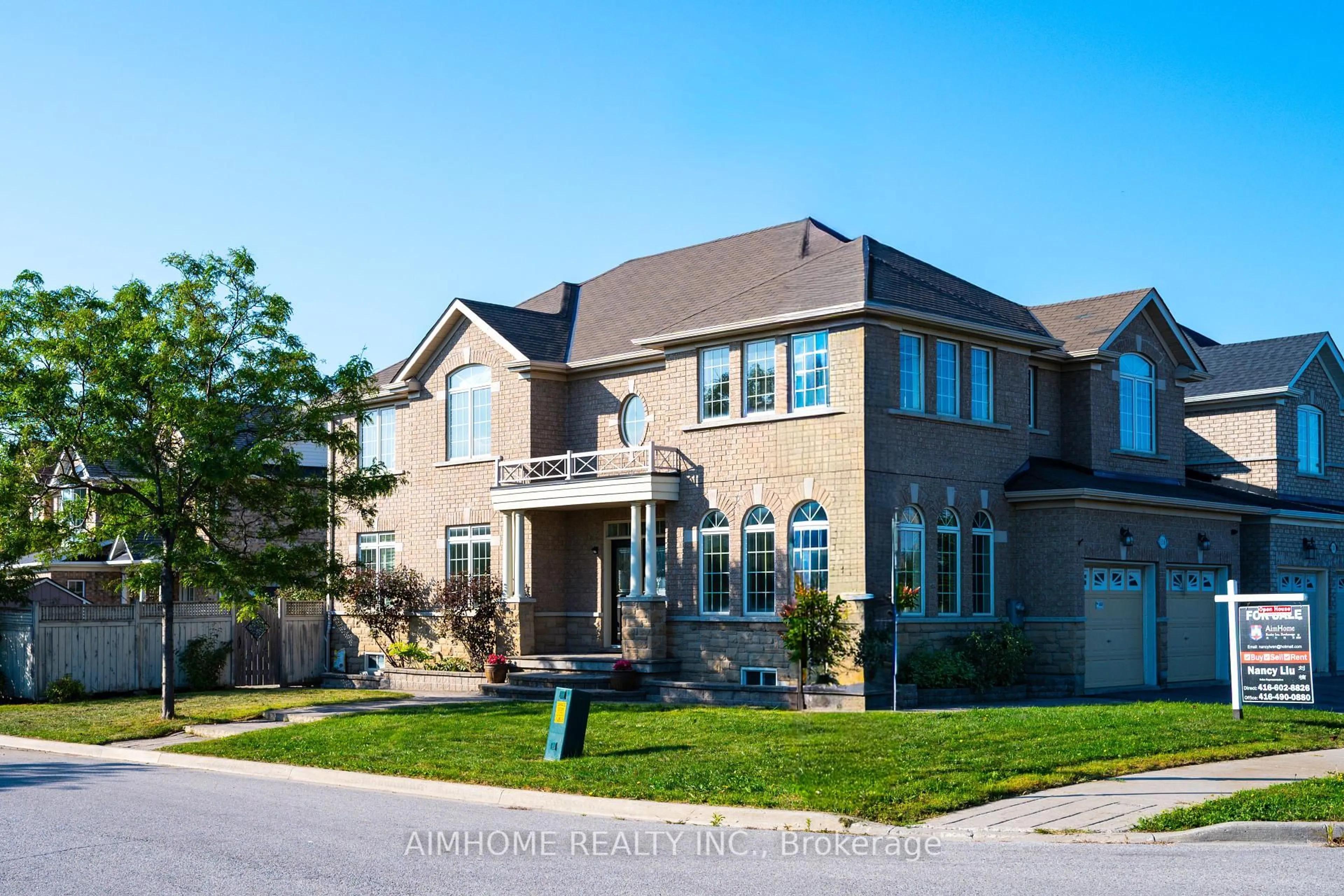 Home with brick exterior material, street for 116 Landsdown Cres, Markham Ontario L6E 0M8
