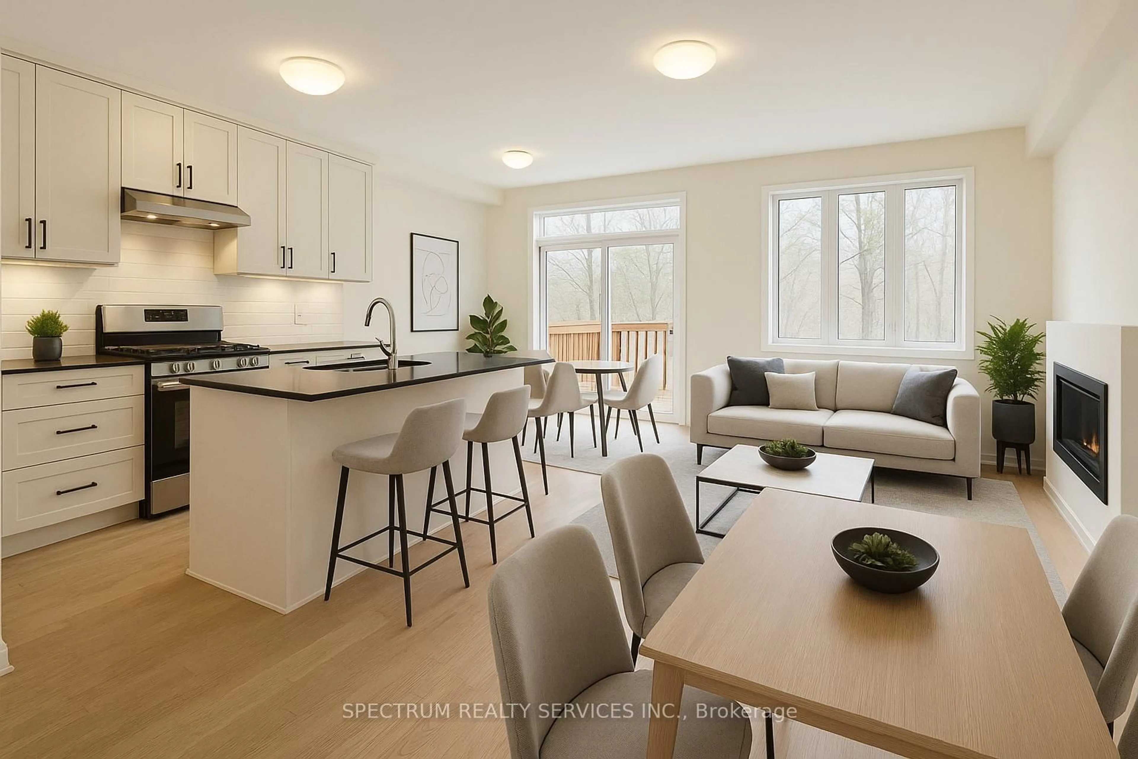 Open concept kitchen, unknown for 9 Rumi Crt #BLock 37 Unit 7, Vaughan Ontario L6A 5E5