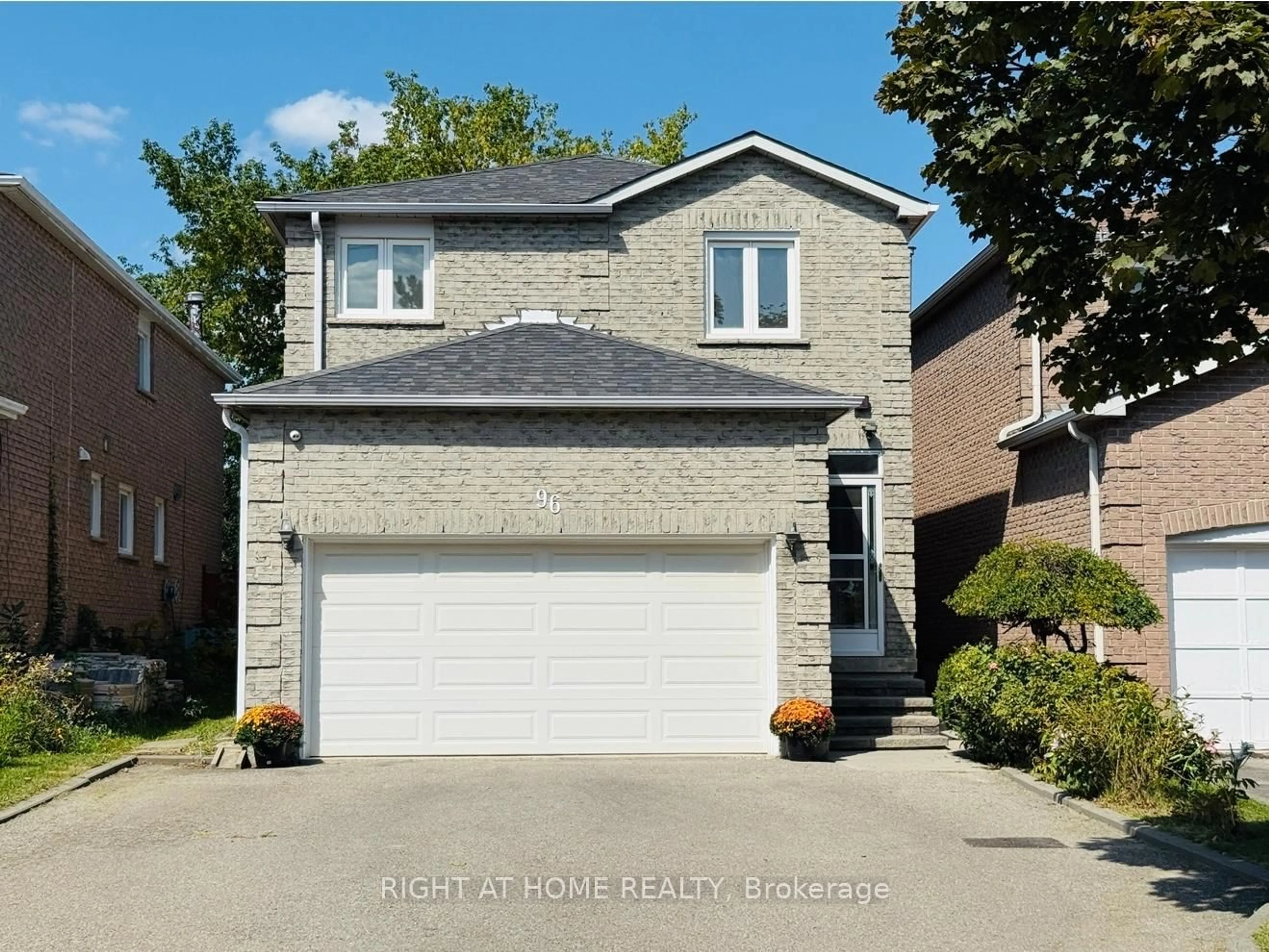 Home with brick exterior material, street for 96 Irenemount Cres, Markham Ontario L3S 3C3