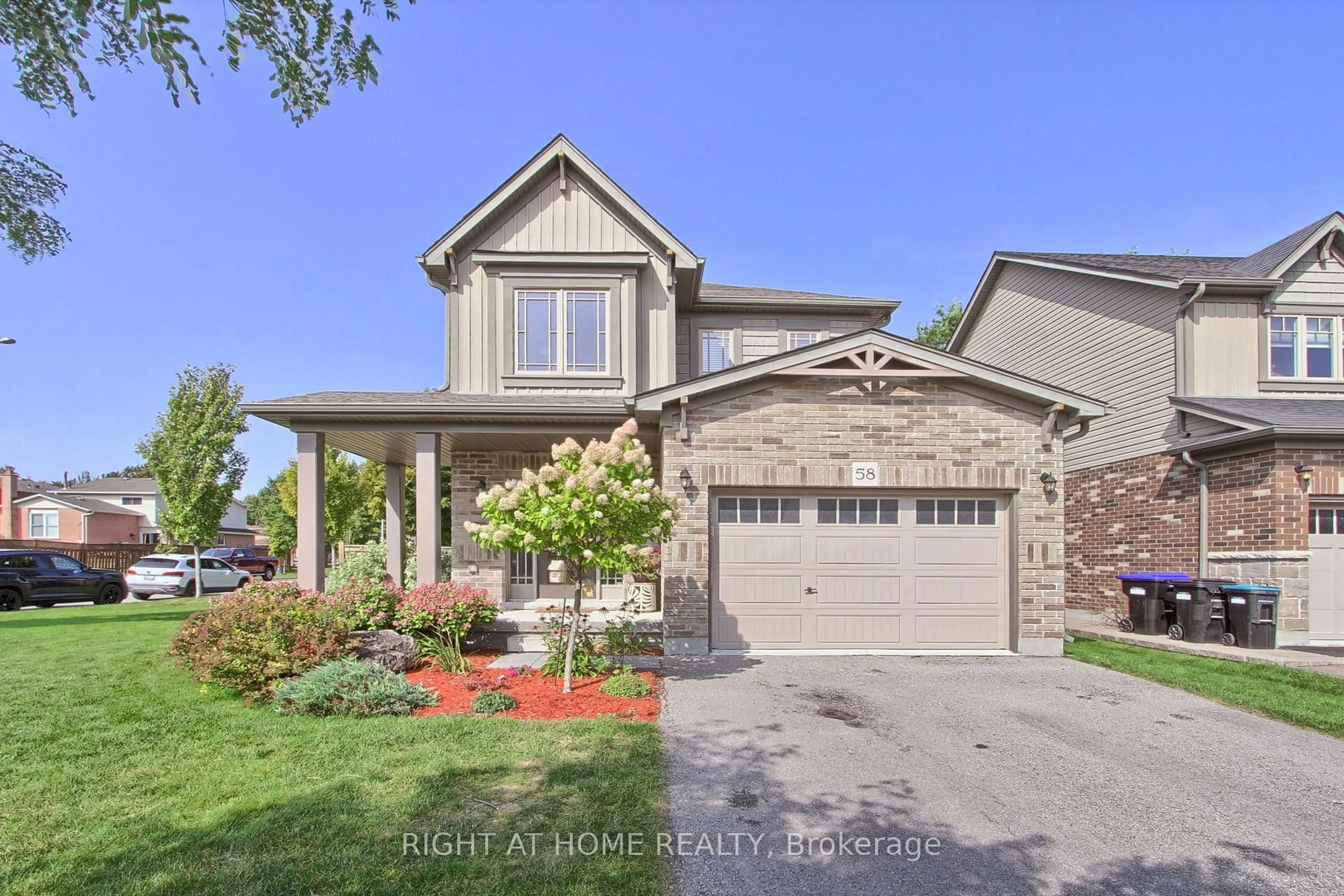 Home with brick exterior material, street for 58 Carleton Tr, New Tecumseth Ontario L0G 1A0