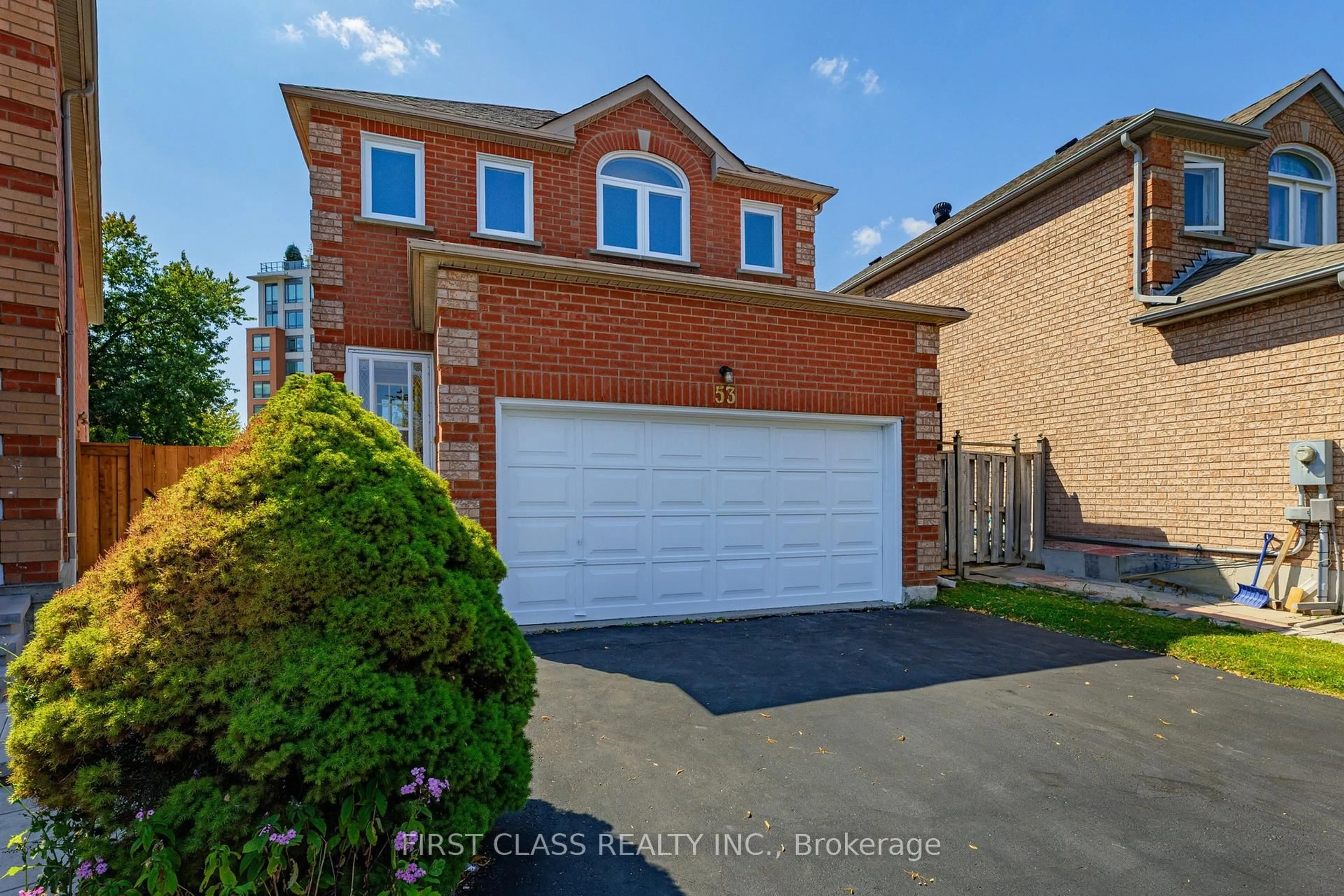 Home with brick exterior material, street for 53 Manston Cres, Markham Ontario L3R 7A5
