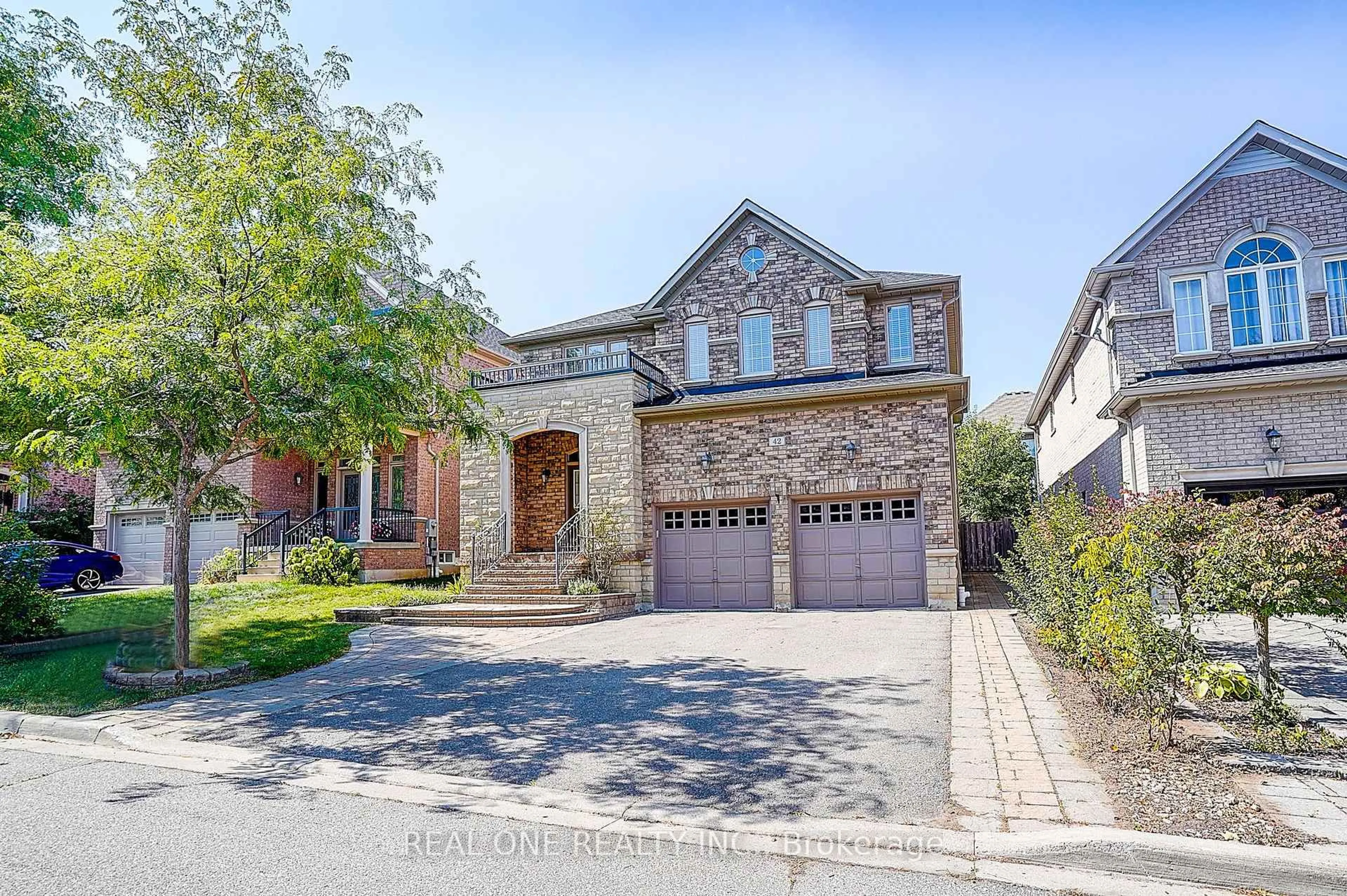 Home with brick exterior material, street for 42 Donzi Lane, Vaughan Ontario L6A 0G8