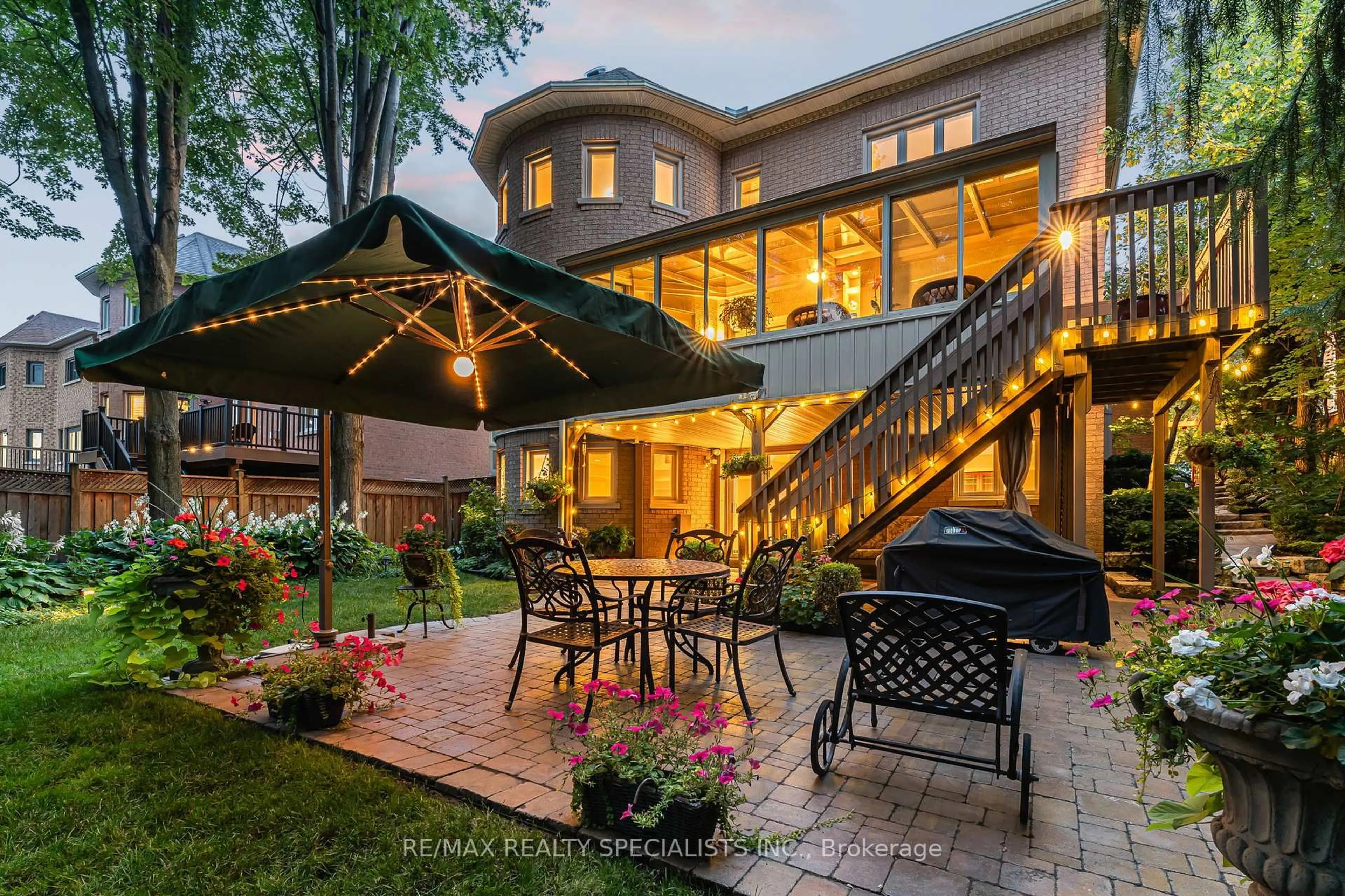 Patio, street for 91 Silver Rose Cres, Markham Ontario L6C 1W6