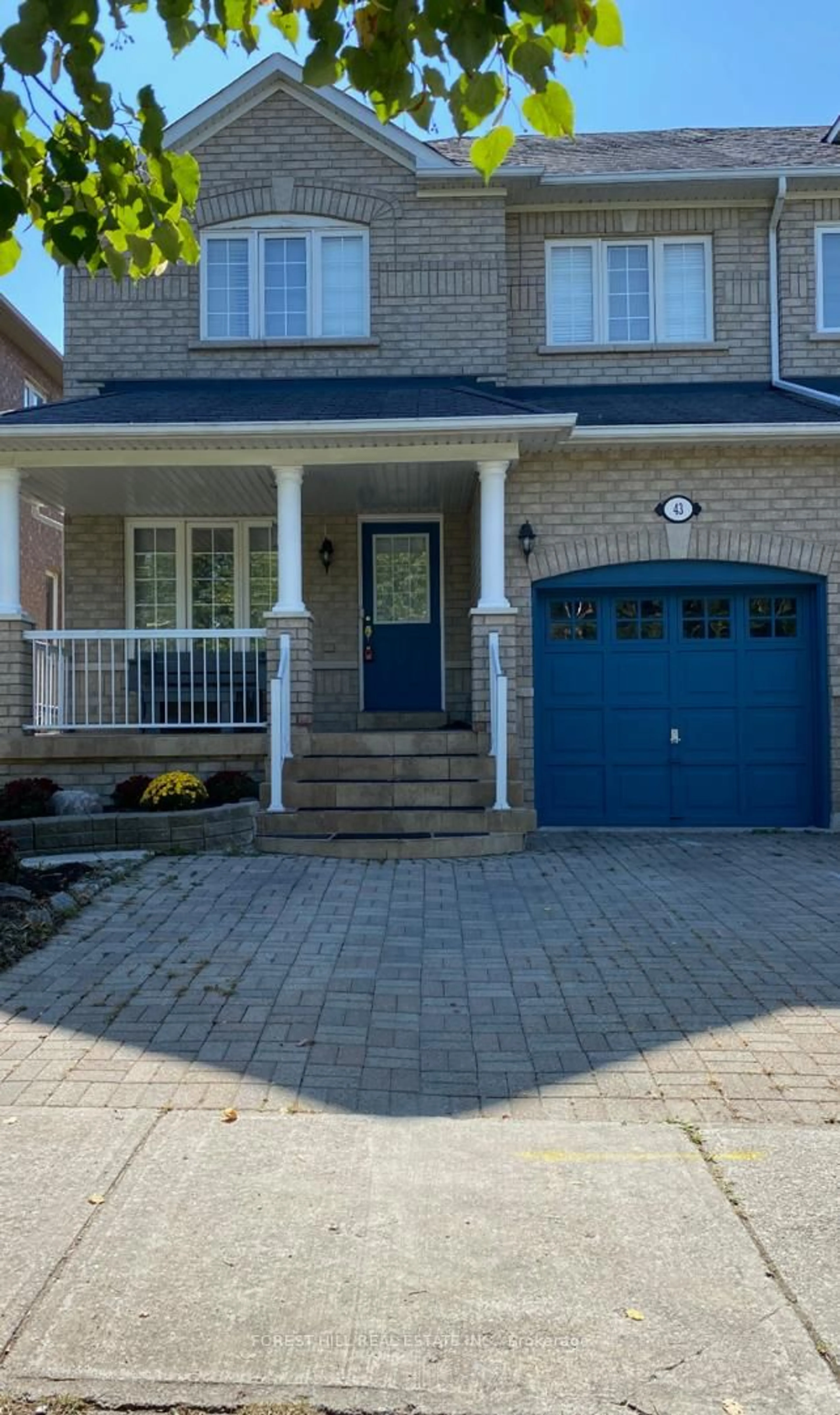 Home with brick exterior material, street for 43 Park Place Dr, Markham Ontario L6E 1Z9