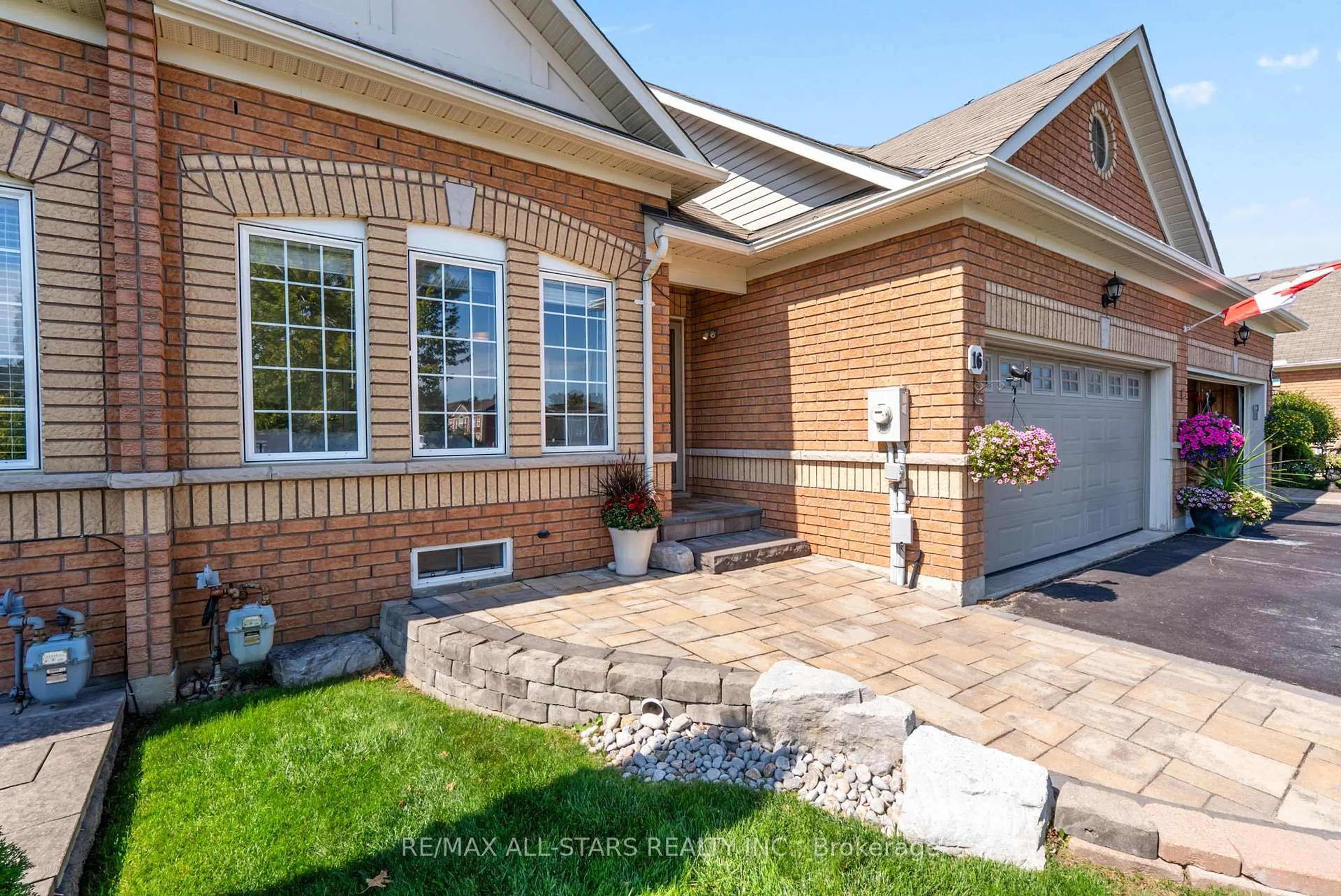 Home with brick exterior material, street for 16 Norm Goodspeed Dr, Uxbridge Ontario L9P 0A4