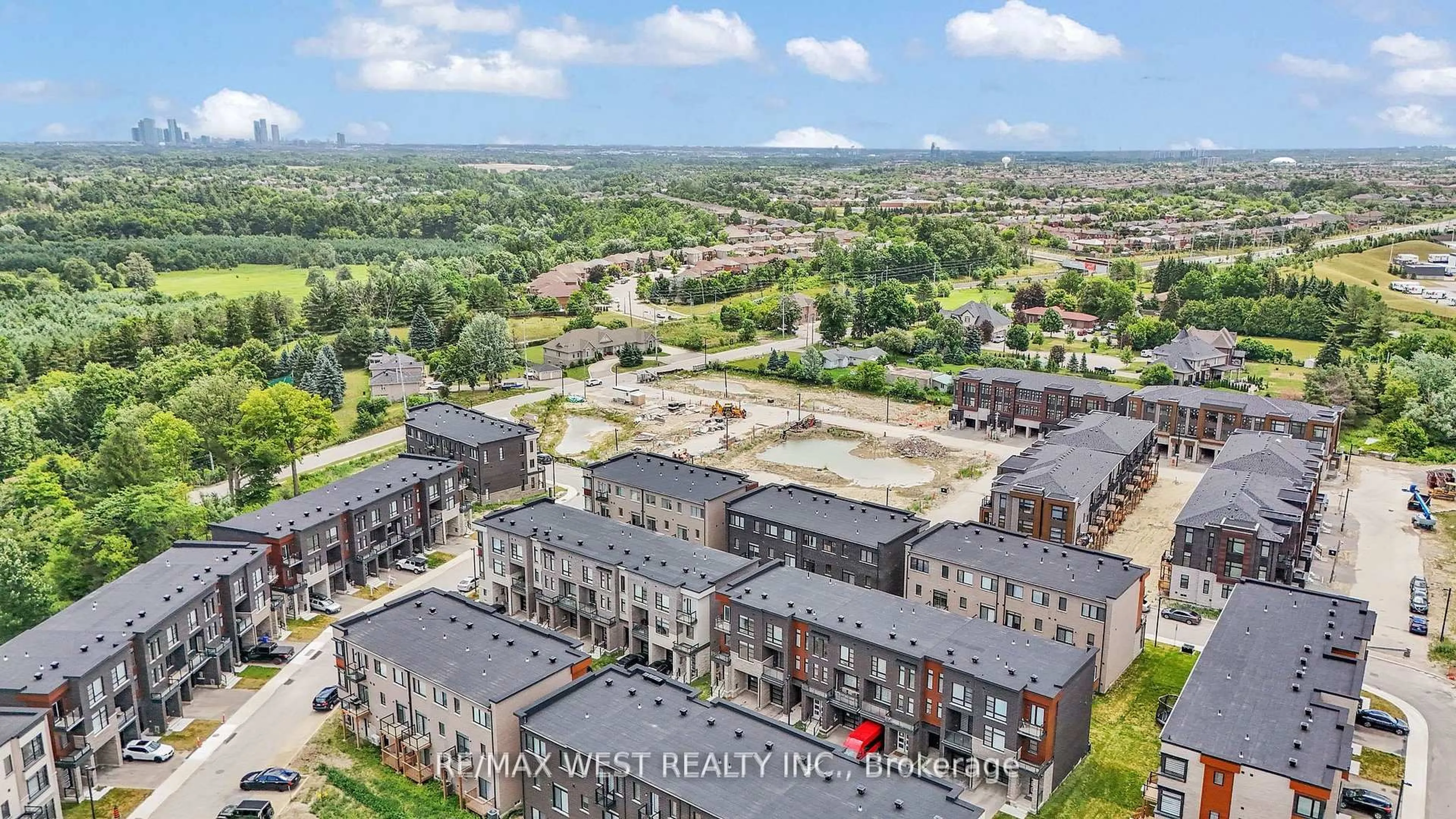 A pic from outside/outdoor area/front of a property/back of a property/a pic from drone, unknown for 15 Quilico Rd, Vaughan Ontario L4H 5H1