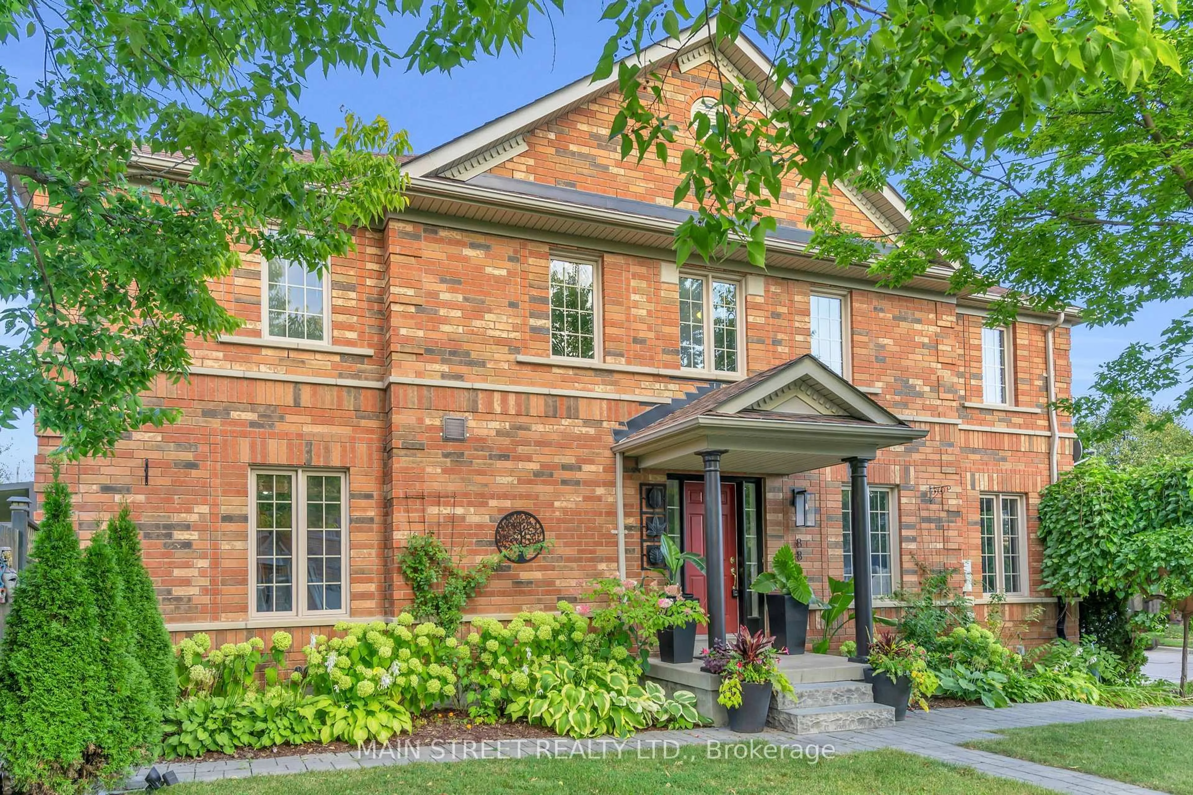 Home with brick exterior material, street for 881 Isaac Phillips Way, Newmarket Ontario L3X 2Y9